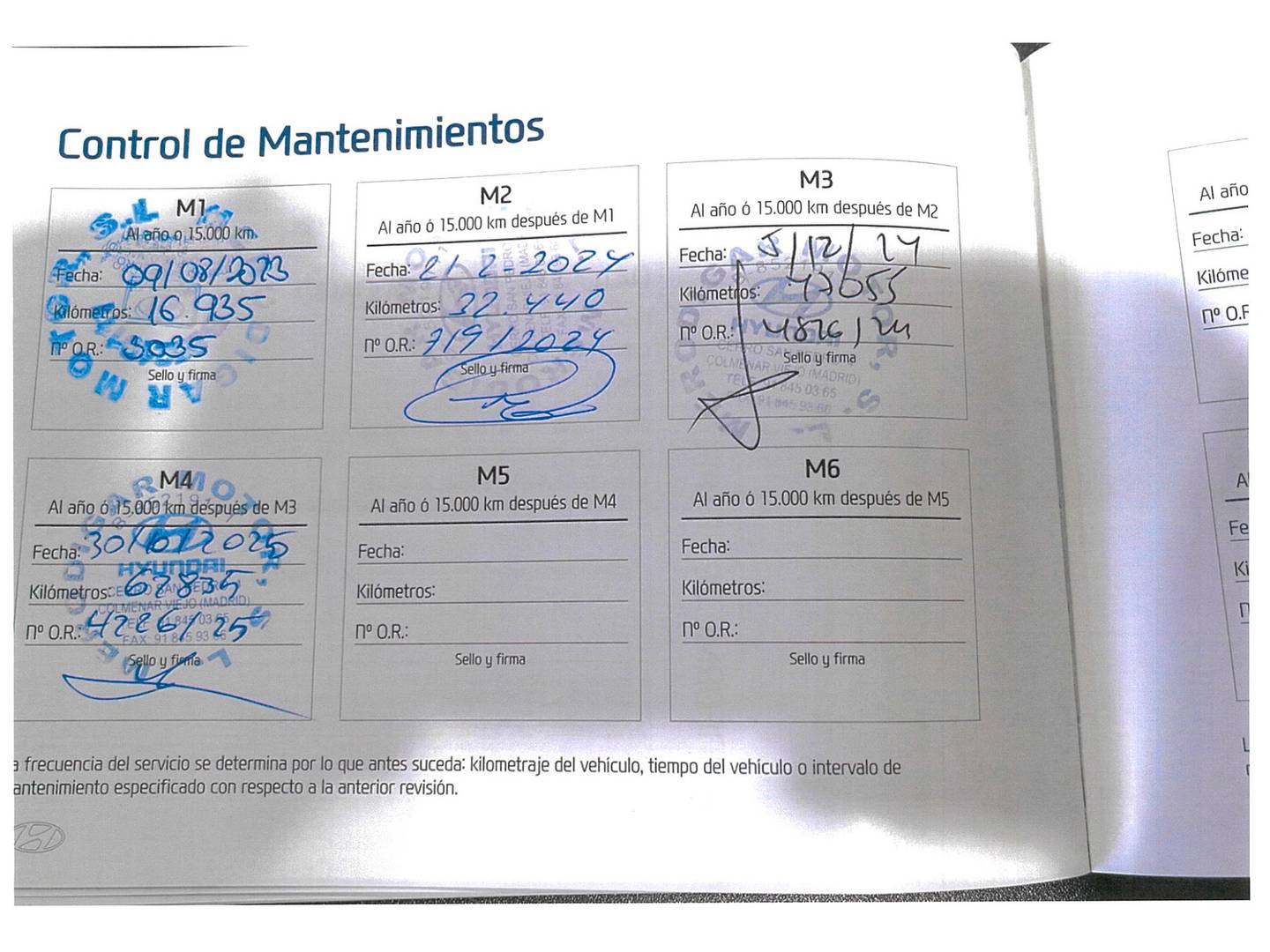 Foto del mantenimiento del Hyundai Santa Fe Hyundai Santa Fe 1.6 TGDi HEV Tecno 4x2 Auto (230 CV) 7 Plazas