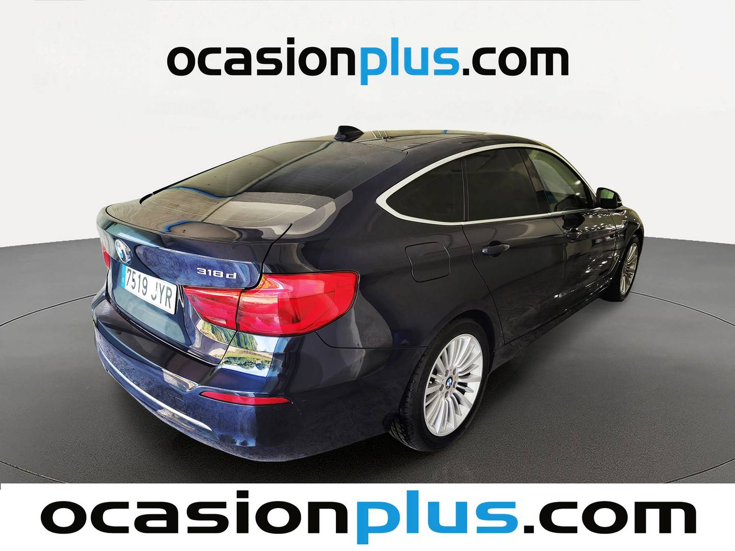 Foto trasera BMW Serie 3 BMW Serie 3 318d Gran Turismo (150 CV) derecha