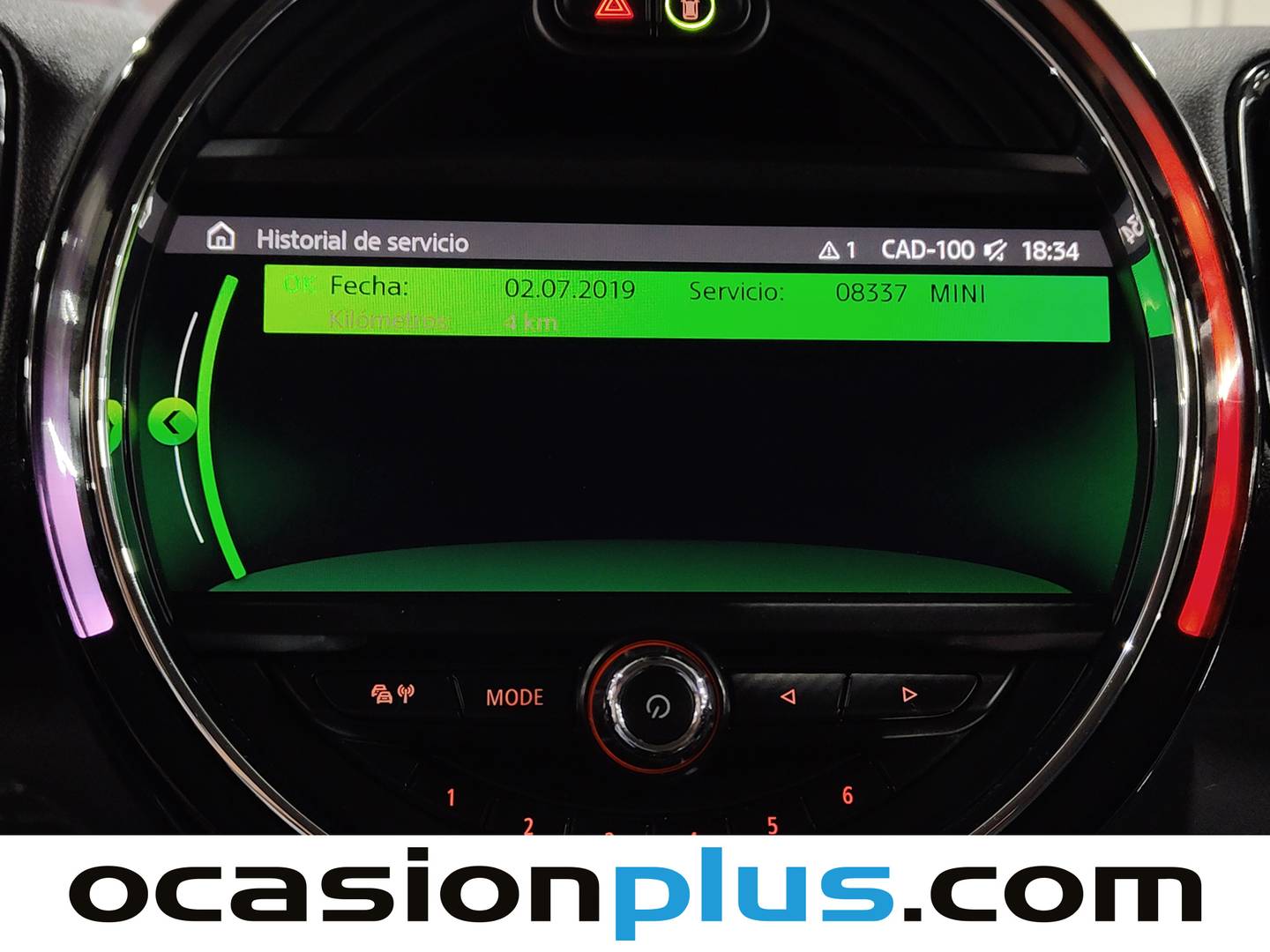 Foto del mantenimiento del Mini Countryman Mini MINI Countryman Cooper S ALL4 (192 CV)
