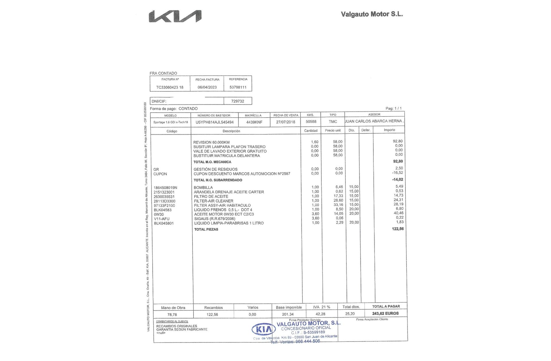 Kia Sportage 1.6 GDi x-Tech18 4x2 - foto 21