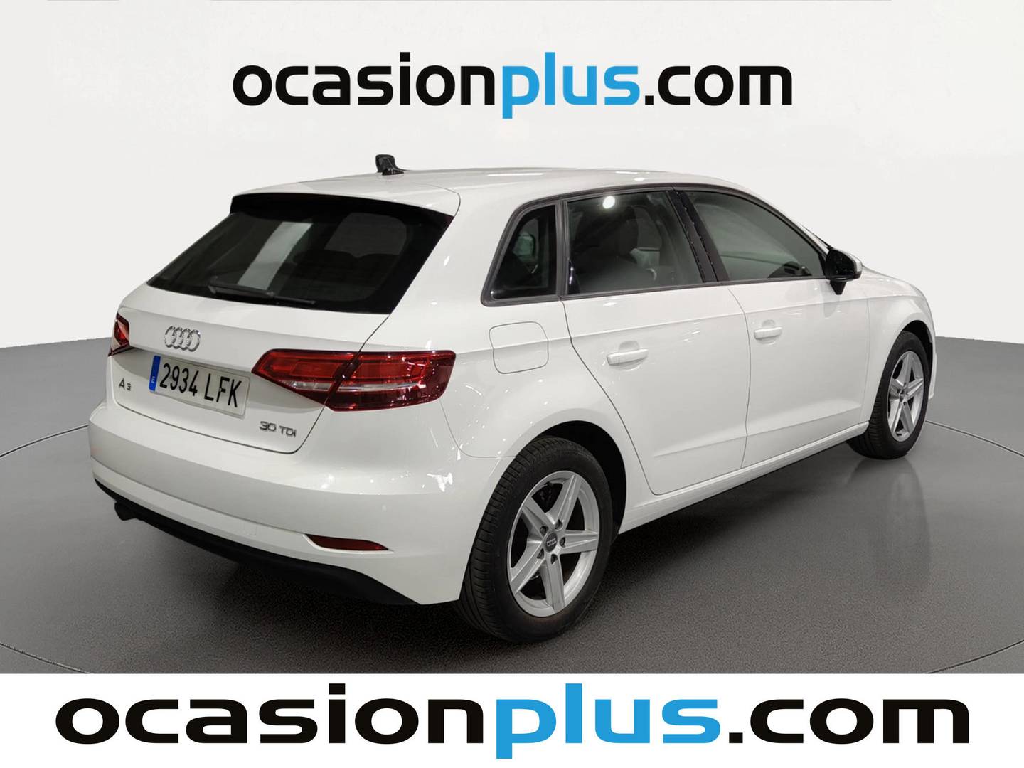 Foto trasera Audi A3 Audi A3 Sportback 30 TDI (116 CV) izquierda