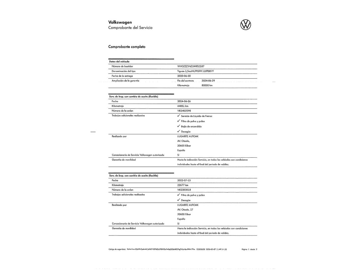 Foto Volkswagen Tiguan Volkswagen Tiguan Sport 1.5 TSI (150 CV) DSG Pack R-Line