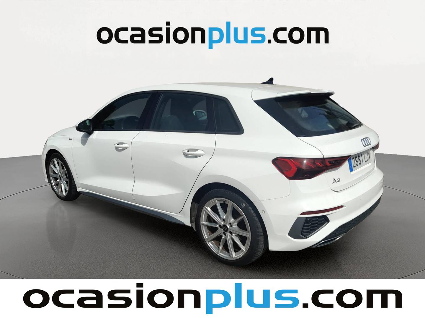 Foto trasera Audi A3 Audi A3 Sportback Genuine edition 30 TDI (116 CV) Pack S-Line izquierda