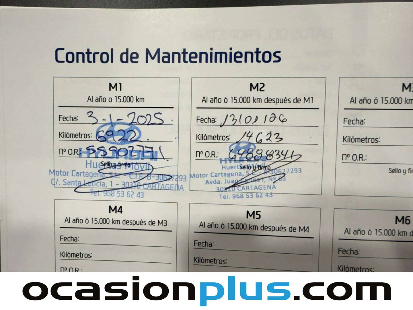 Foto del mantenimiento del Hyundai Tucson Hyundai Tucson 1.6 TGDI Maxx (150 CV)