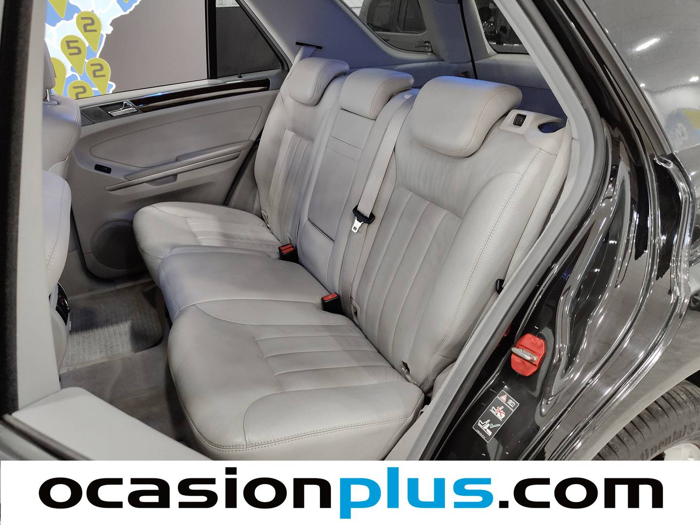 Foto asientos traseros Mercedes Clase M Mercedes Clase M ML 350 (272 CV)