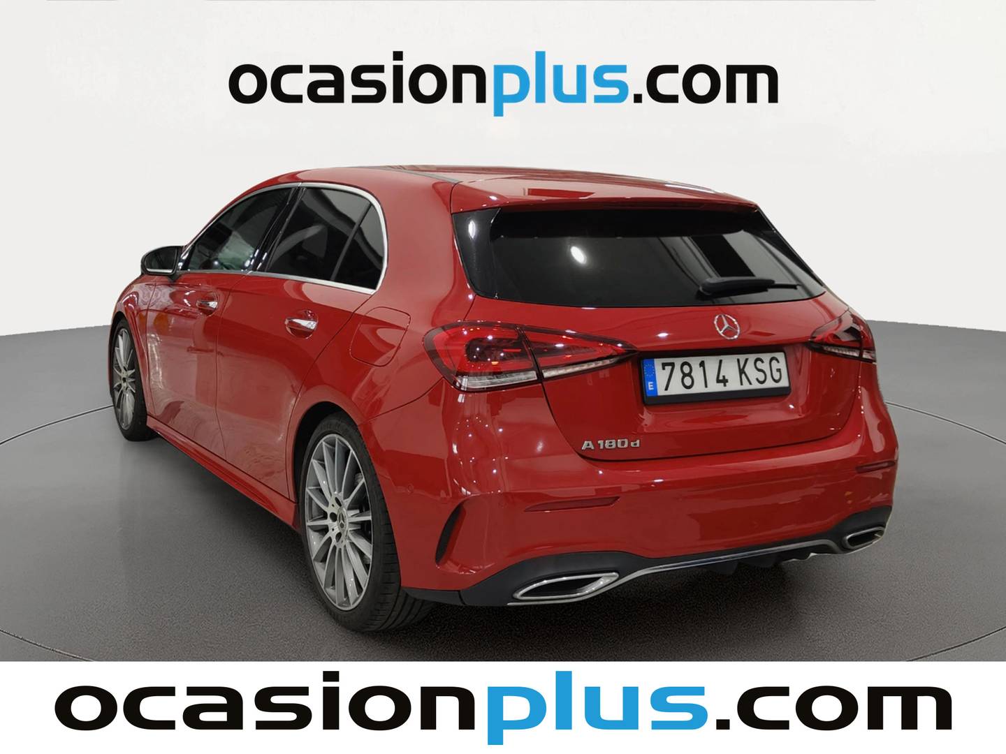 Foto trasera Mercedes Clase A Mercedes Clase A 180 d (116 CV) Pack AMG izquierda