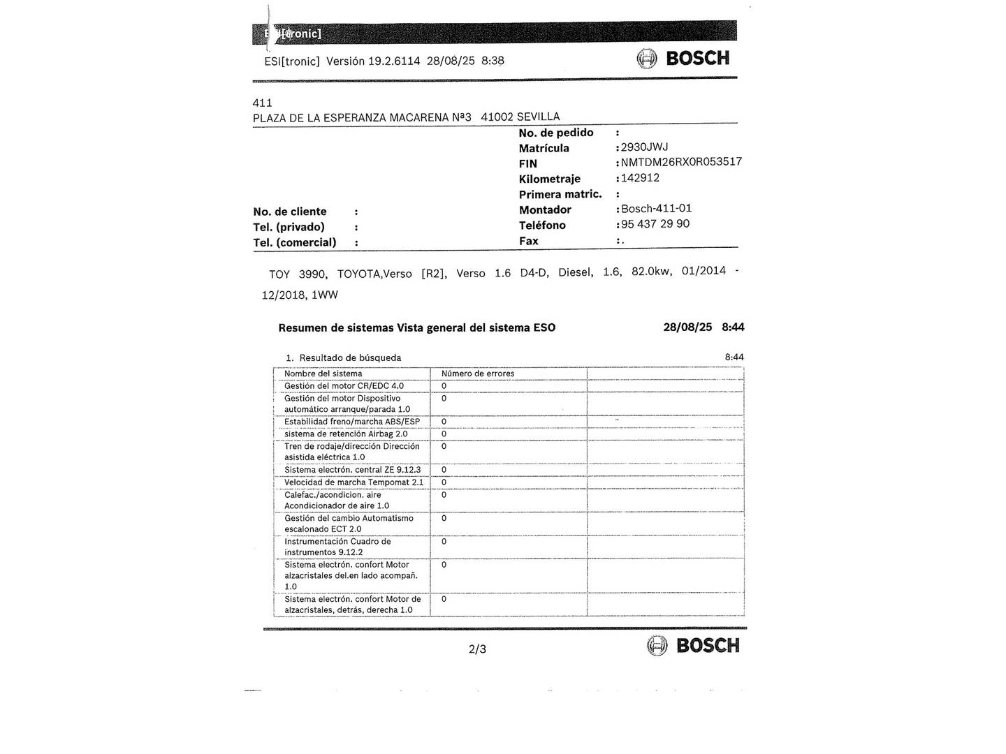 Foto Toyota Verso Toyota Verso 115D Business (112 CV) 7 Plazas