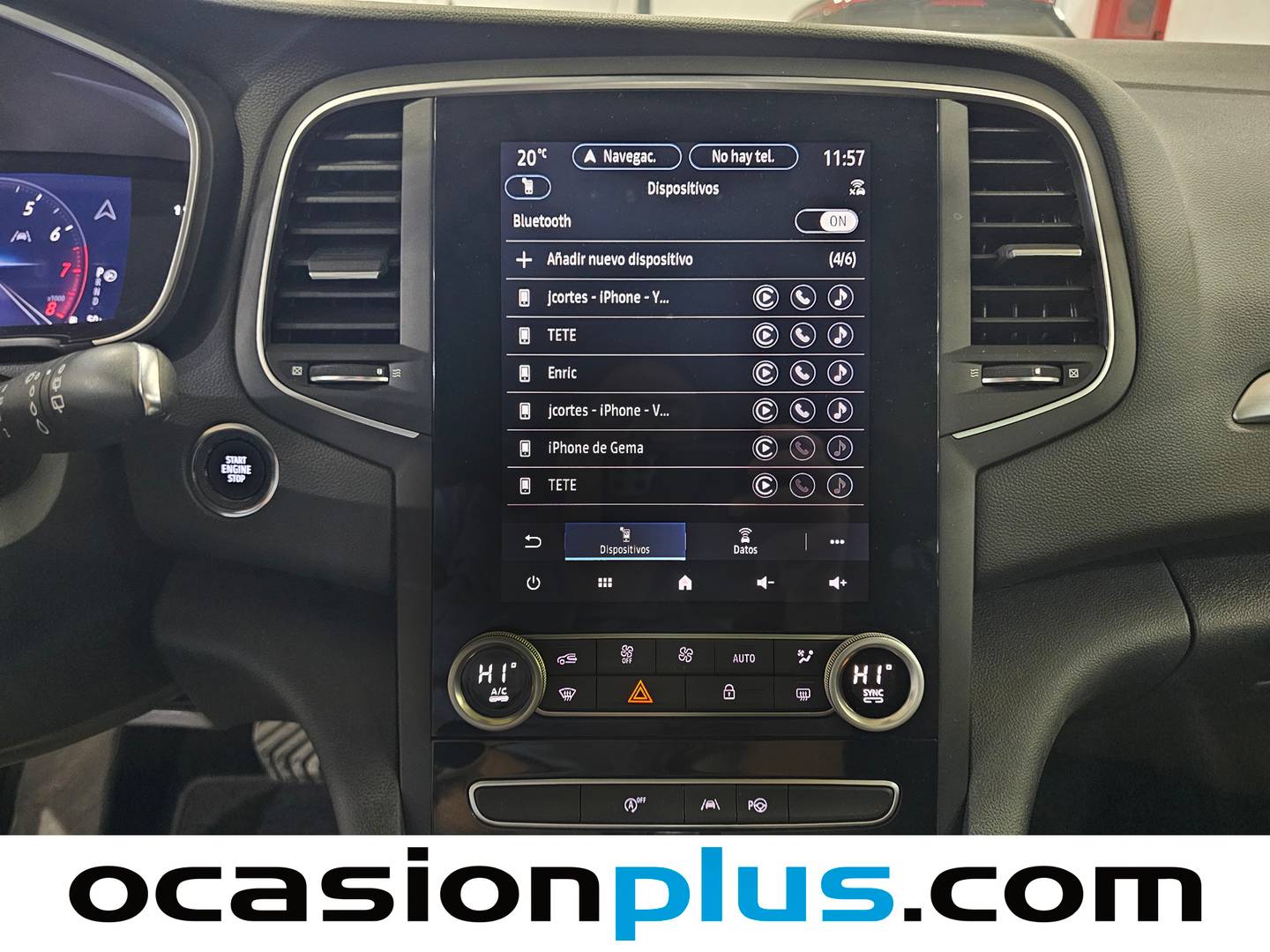 Equipamiento del Renault Mégane Renault Megane Sport Tourer Techno TCe (140 CV) EDC GPF