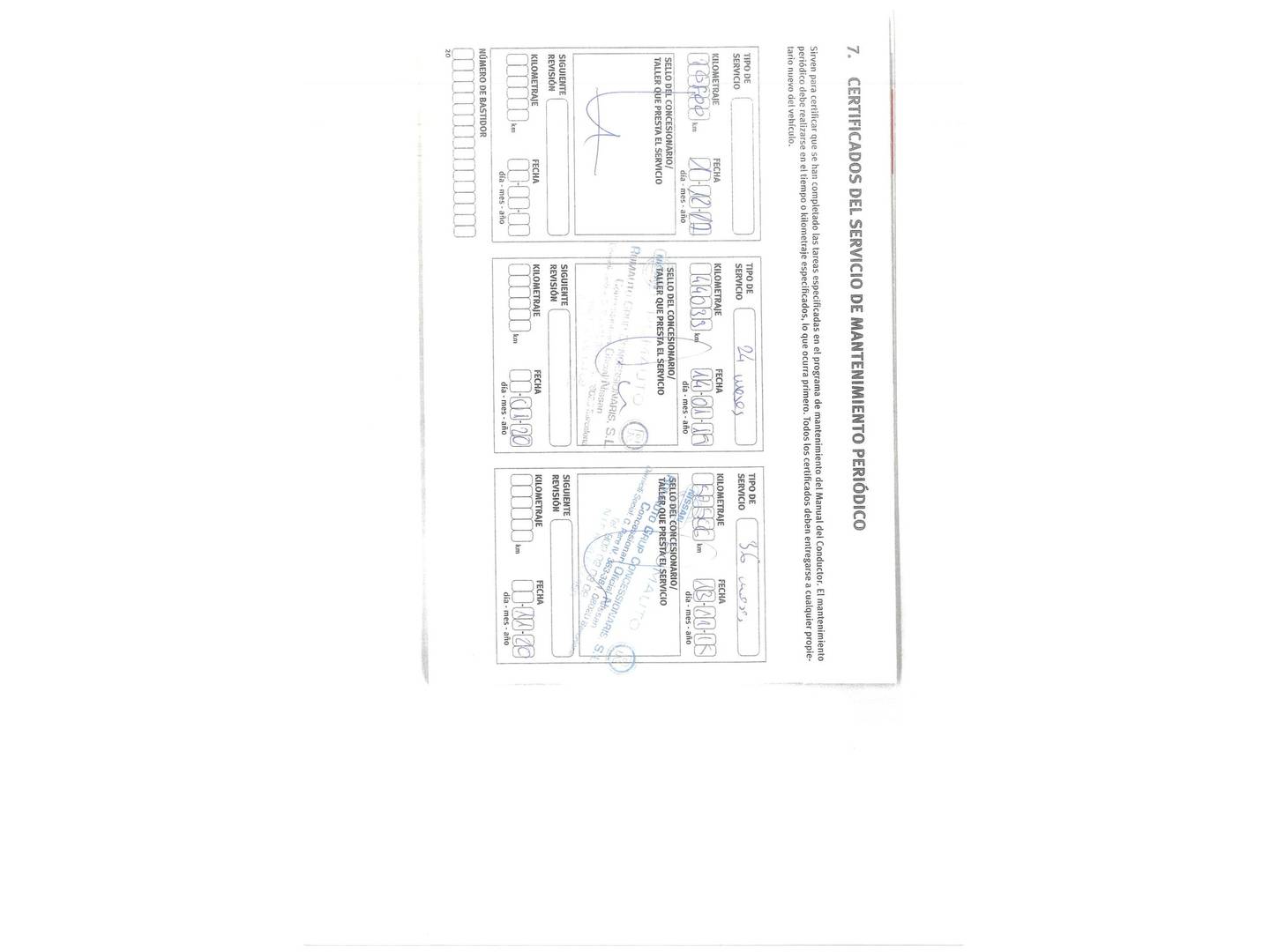 Foto del mantenimiento del Nissan PULSAR Nissan Pulsar dCi 110 N-Connecta (110 CV)