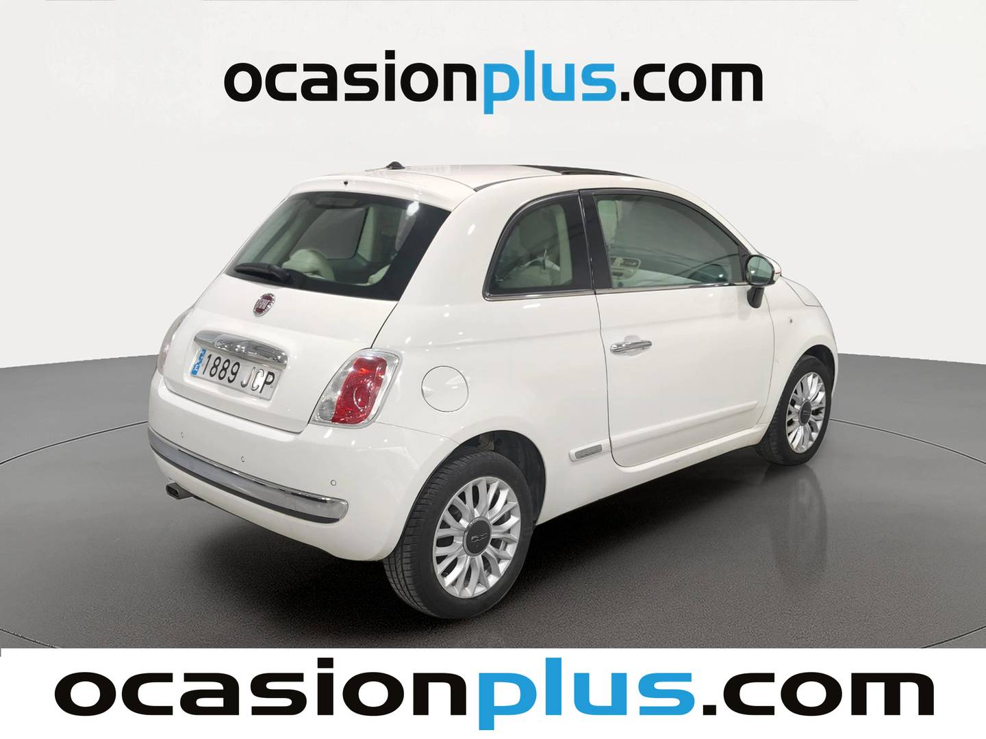 Foto trasera Fiat 500 Fiat 500 1.2 8v Lounge (69 CV) izquierda