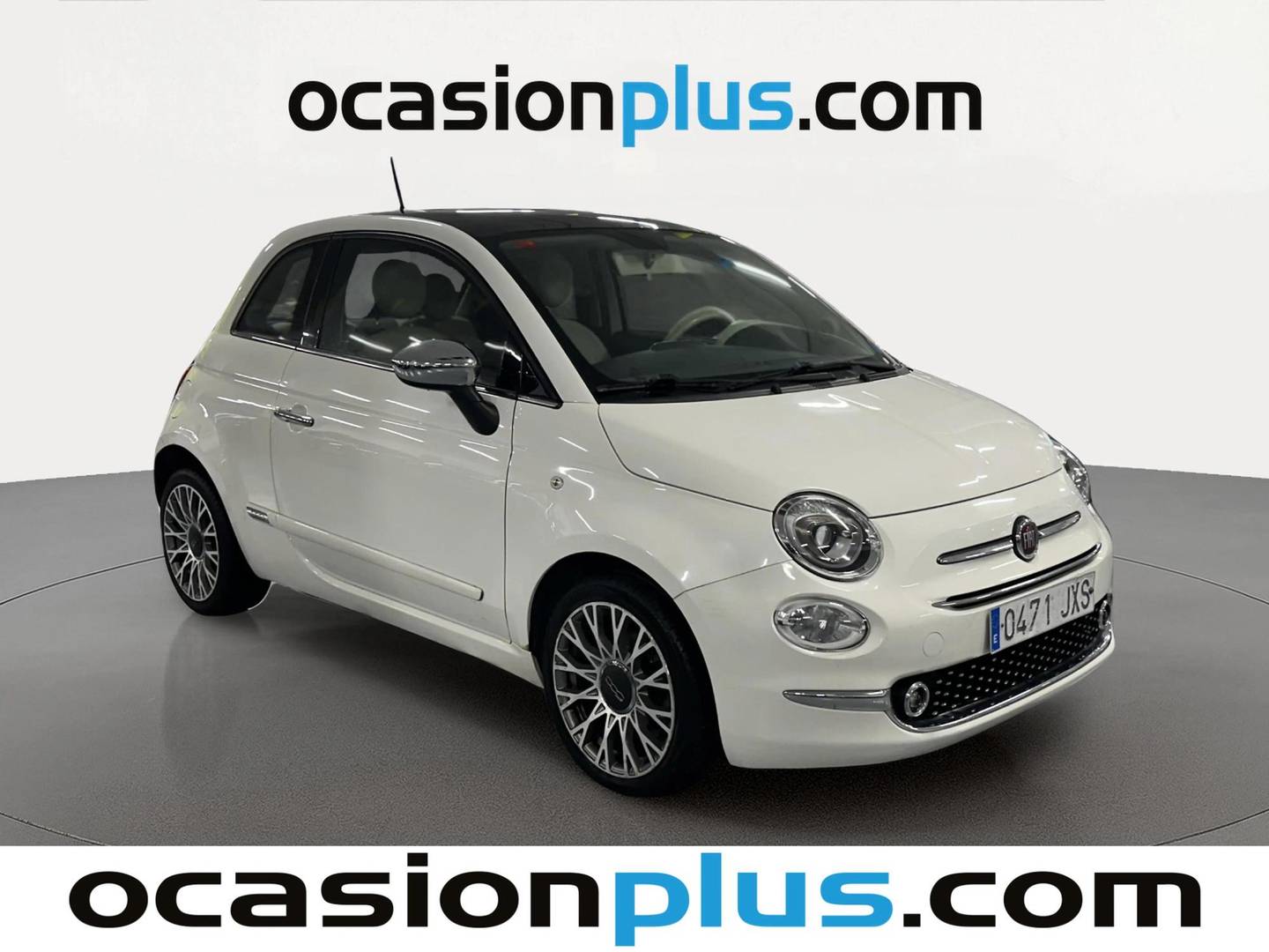 Foto delantera Fiat 500 Fiat 500 1.2 8v Lounge (69 CV) derecha