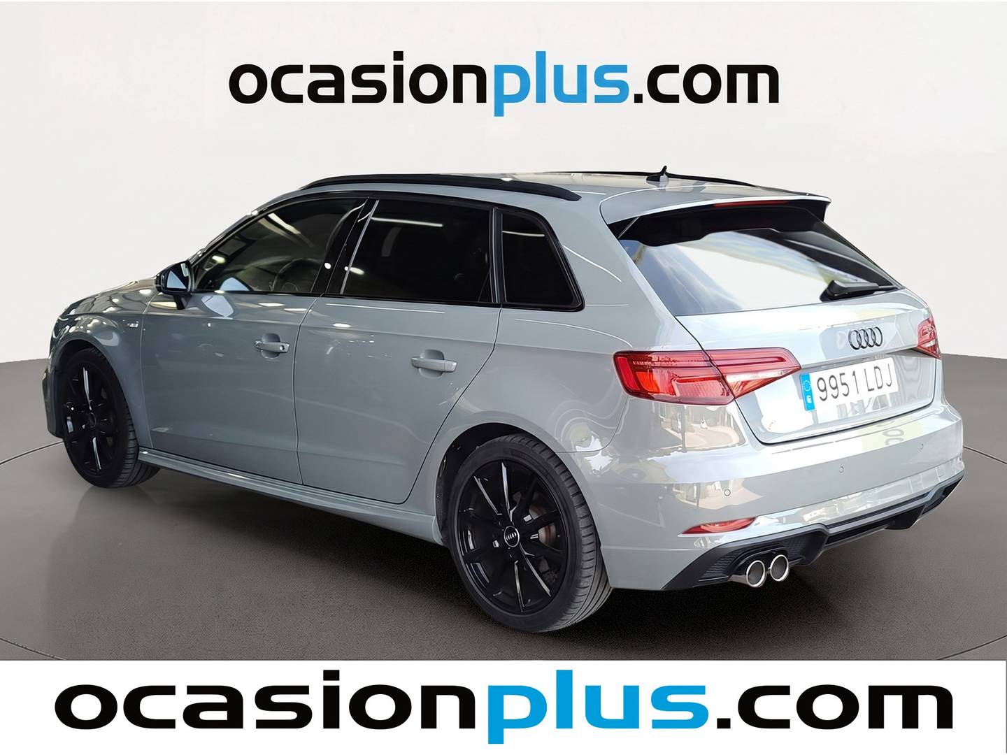 Foto trasera Audi A3 Audi A3 Sportback Black line 35 TFSI (150 CV) S tronic izquierda