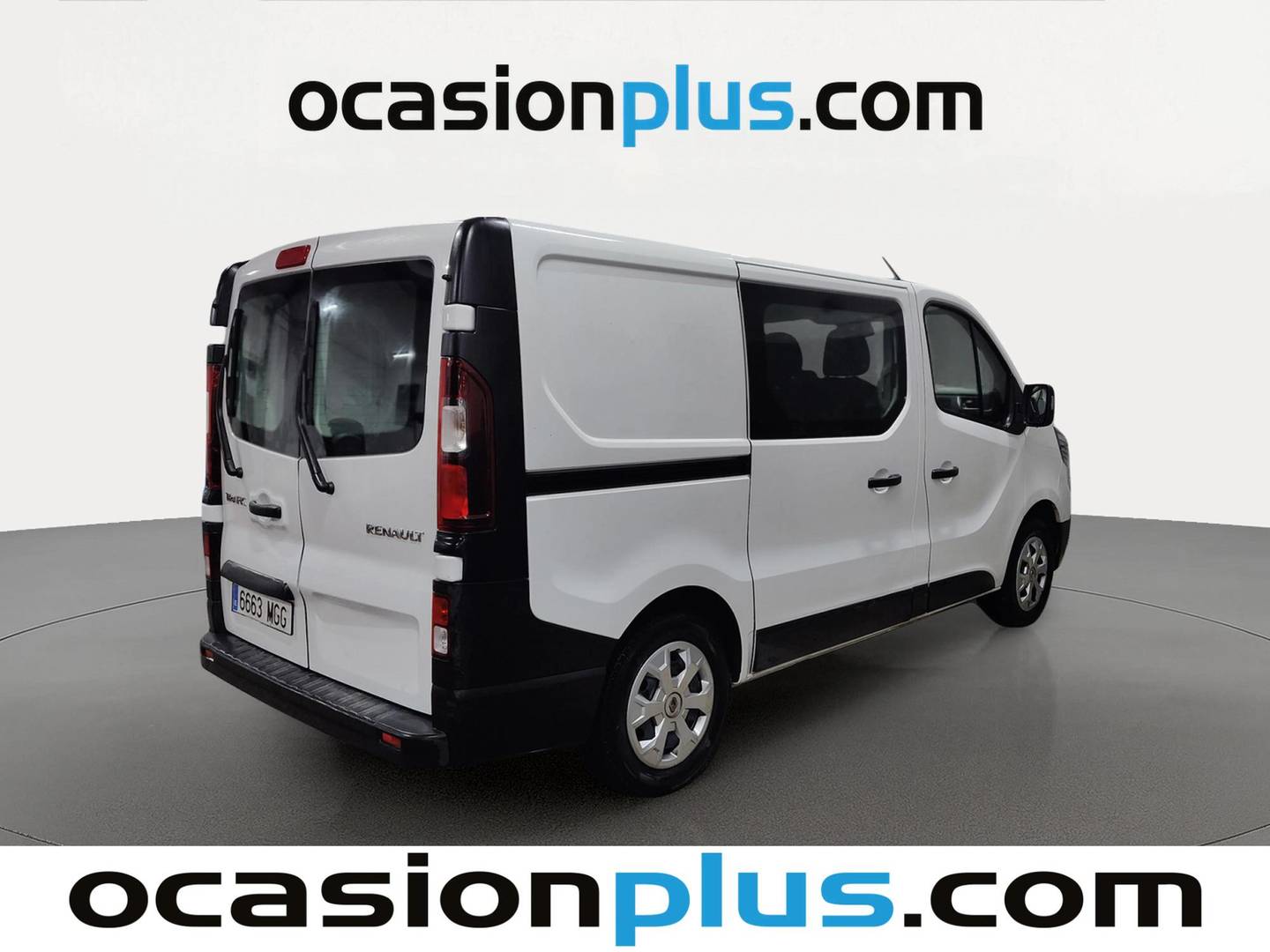 Foto trasera Renault Trafic Renault Trafic Mixto N1 5/6 Ener Blue dCi (150 CV) derecha