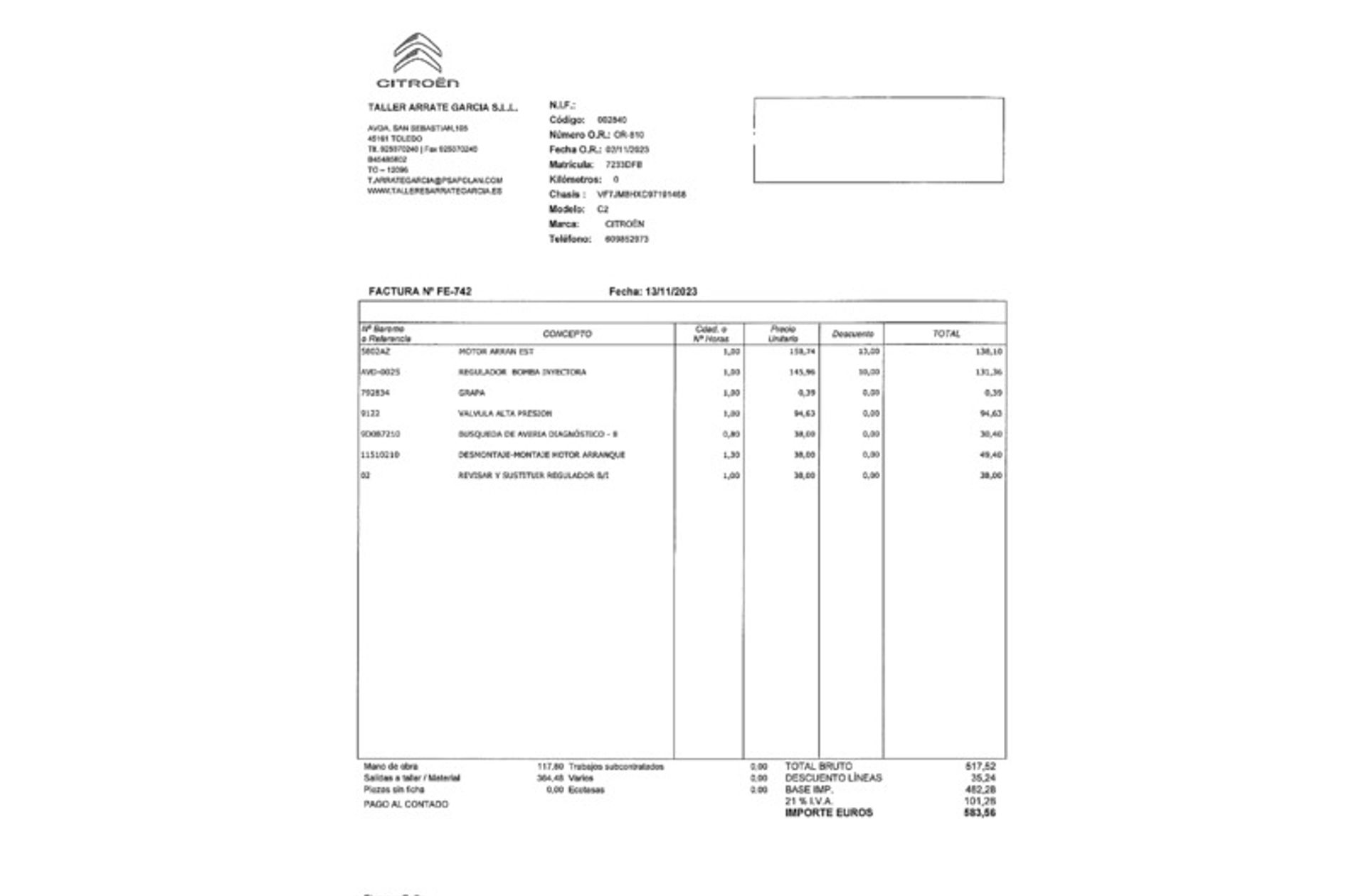 Citroën C2 1.4 HDi VTR - foto 14