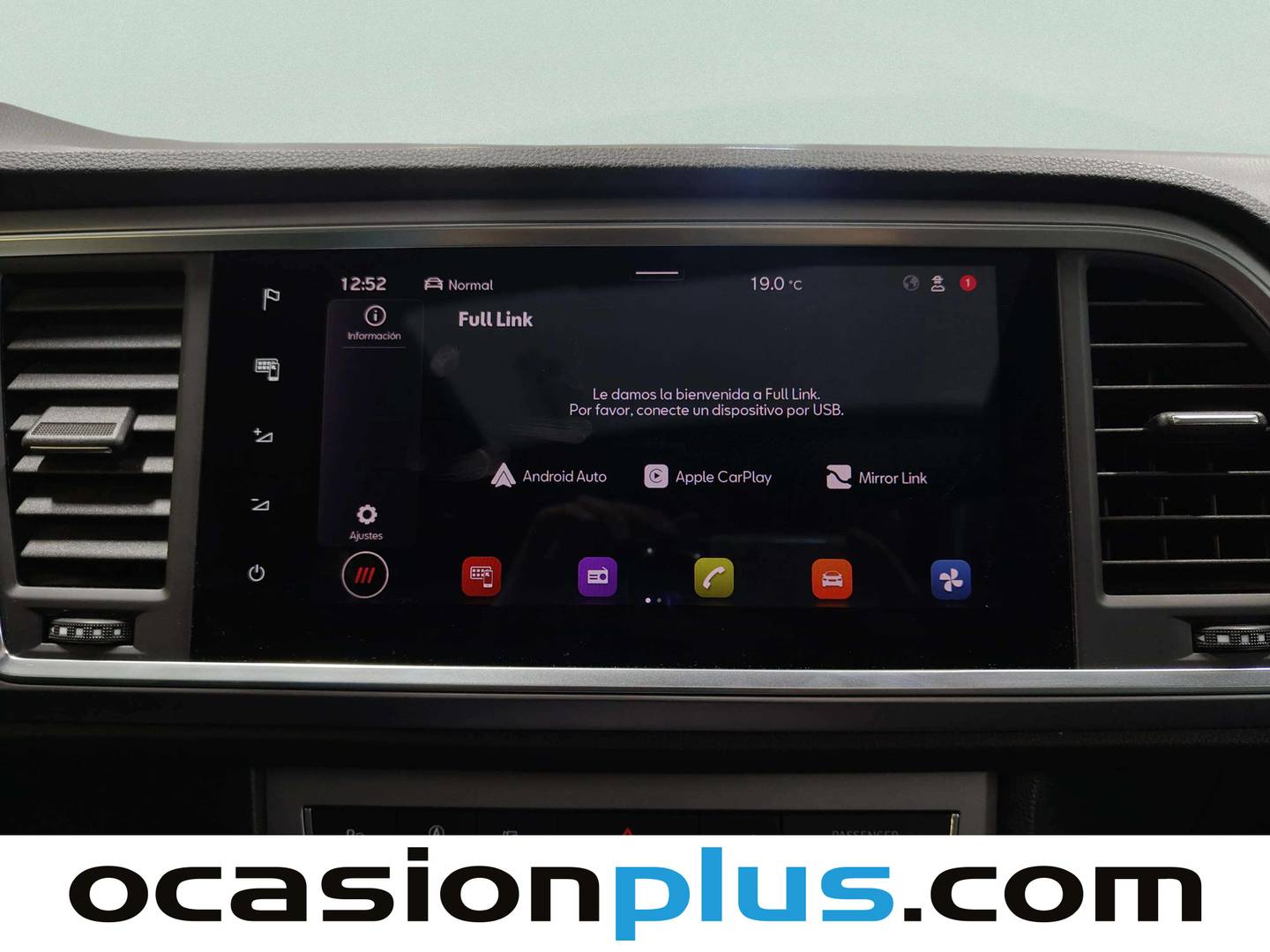 Equipamiento del Seat Ateca Seat Ateca 1.5 TSI S&S FR Go S DSG (150 CV)