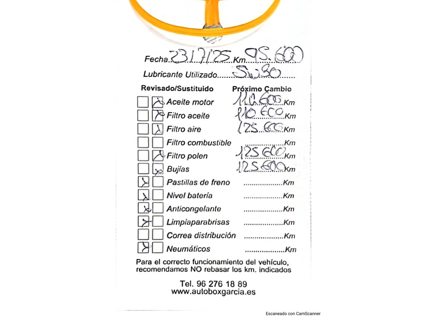 Foto del mantenimiento del Nissan JUKE Nissan Juke 1.2 DIG-T N-Connecta 4x2 (115 CV)