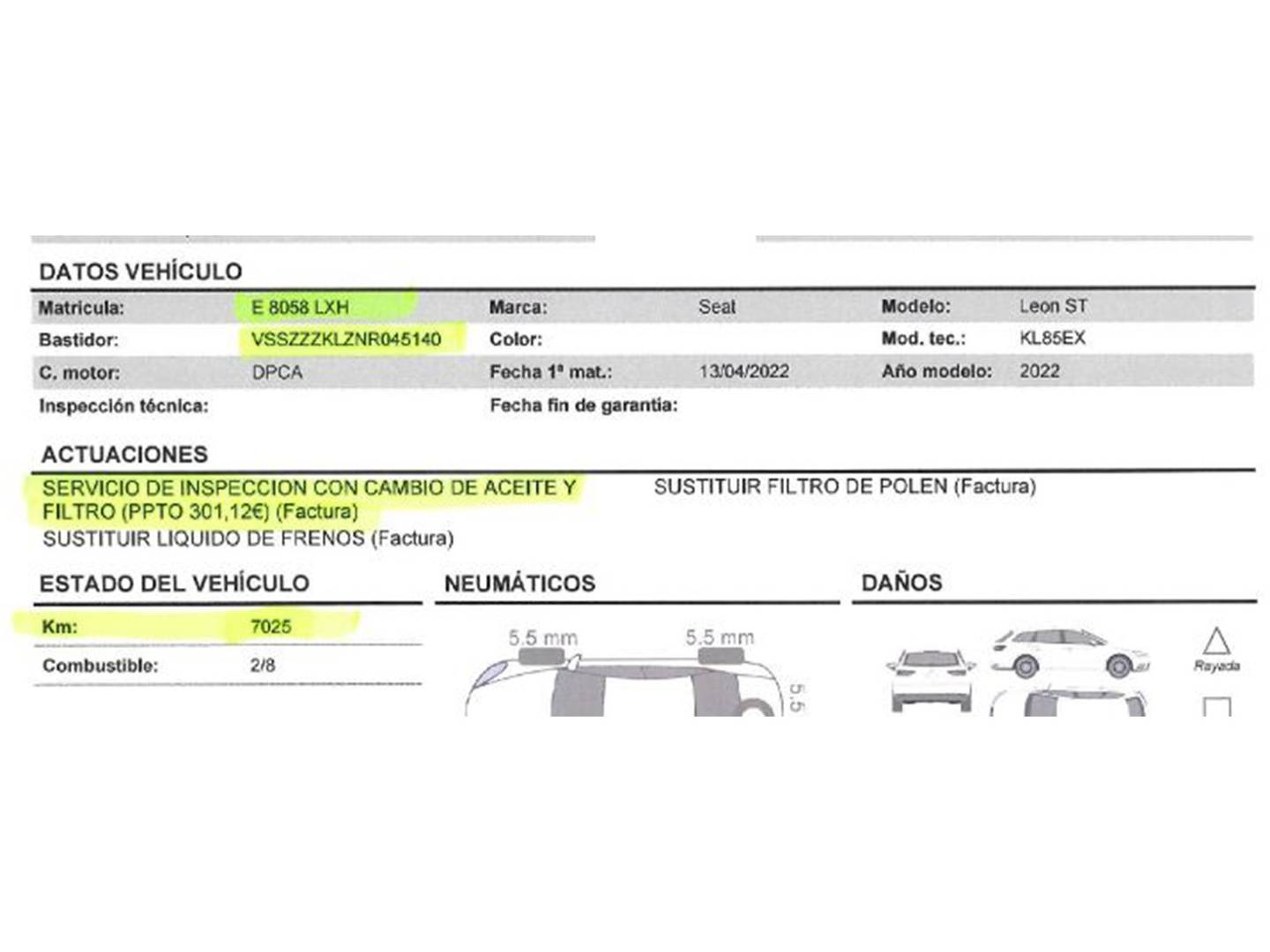 Foto Seat León SEAT León ST 1.5 TSI S&S FR Go L  (150 CV)