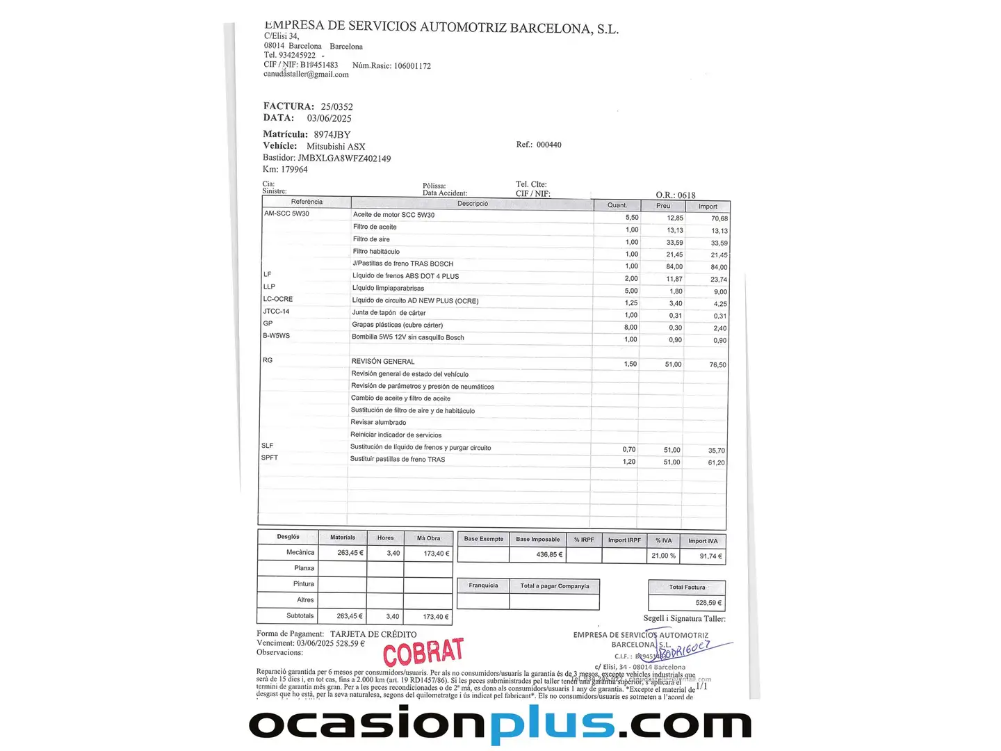 Foto Mitsubishi ASX Mitsubishi ASX 220 DI-D Kaiteki 4WD Auto (150 CV)