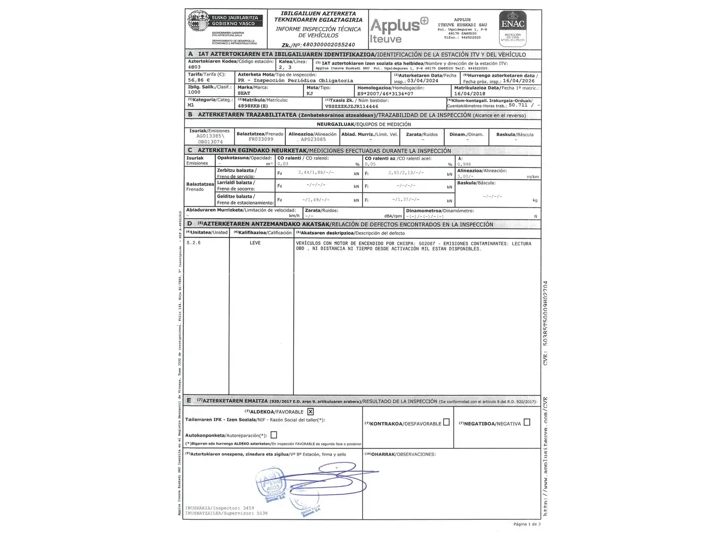 Foto Seat Ibiza SEAT Ibiza 1.0 Style (75 CV)