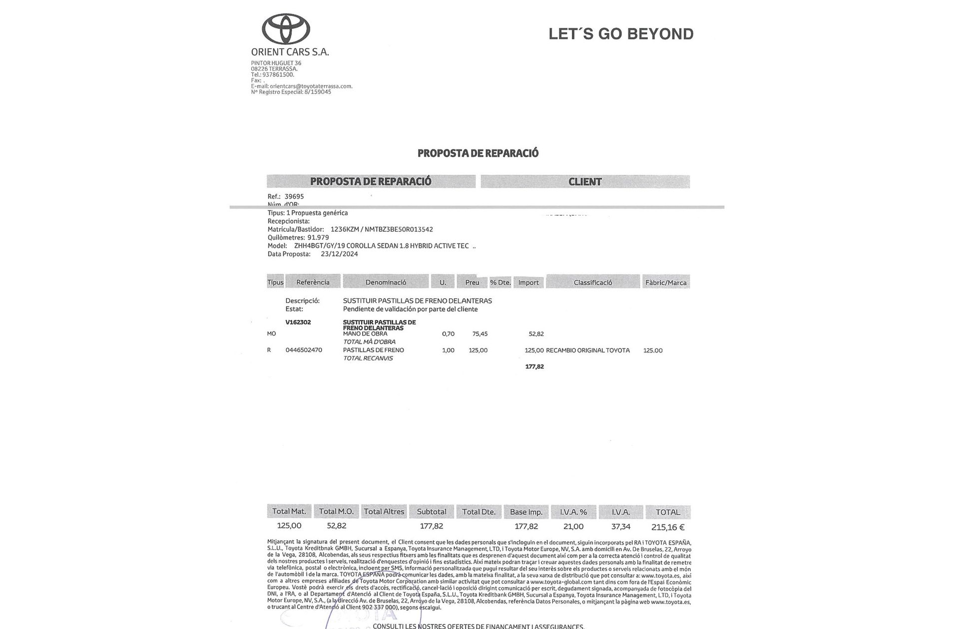 Toyota Corolla 1.8 125 Híbrido Active Tech E-CVT Sedán - foto 22