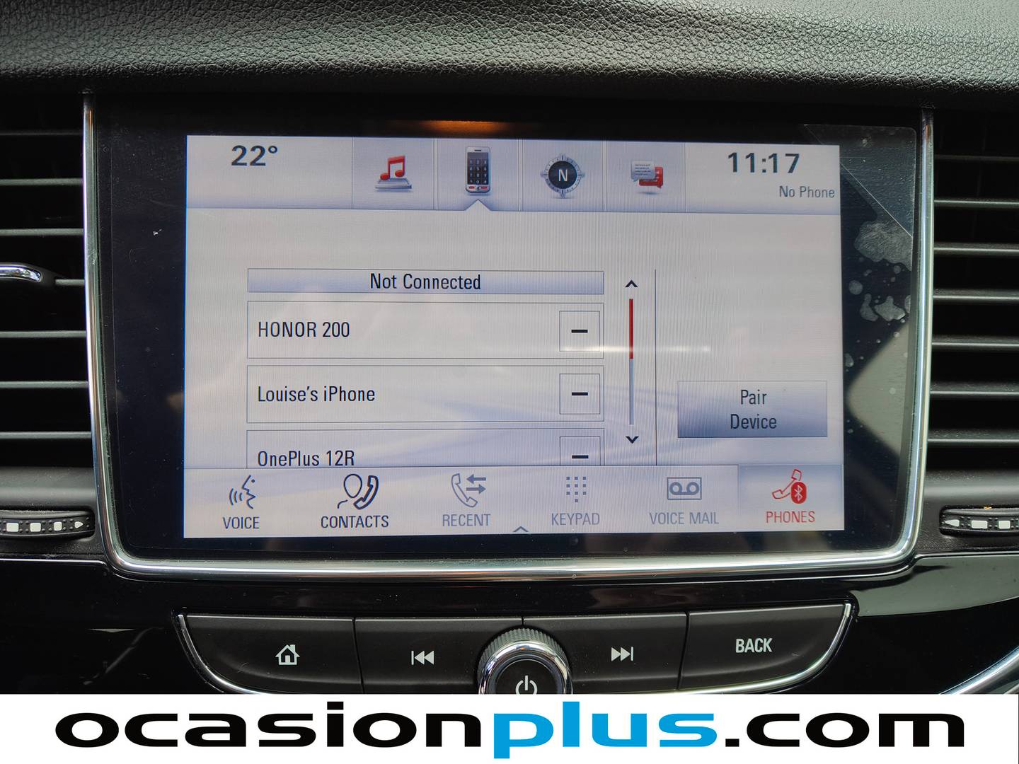 Equipamiento del Opel Mokka X Opel Mokka X 1.4 Turbo S&S Selective 4X2 (140 CV)
