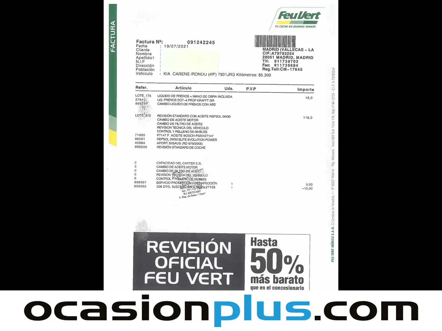 Foto KIA Carens Kia Carens 1.7 CRDi VGT Concept Eco-Dynamics (115 CV) 7 Plazas