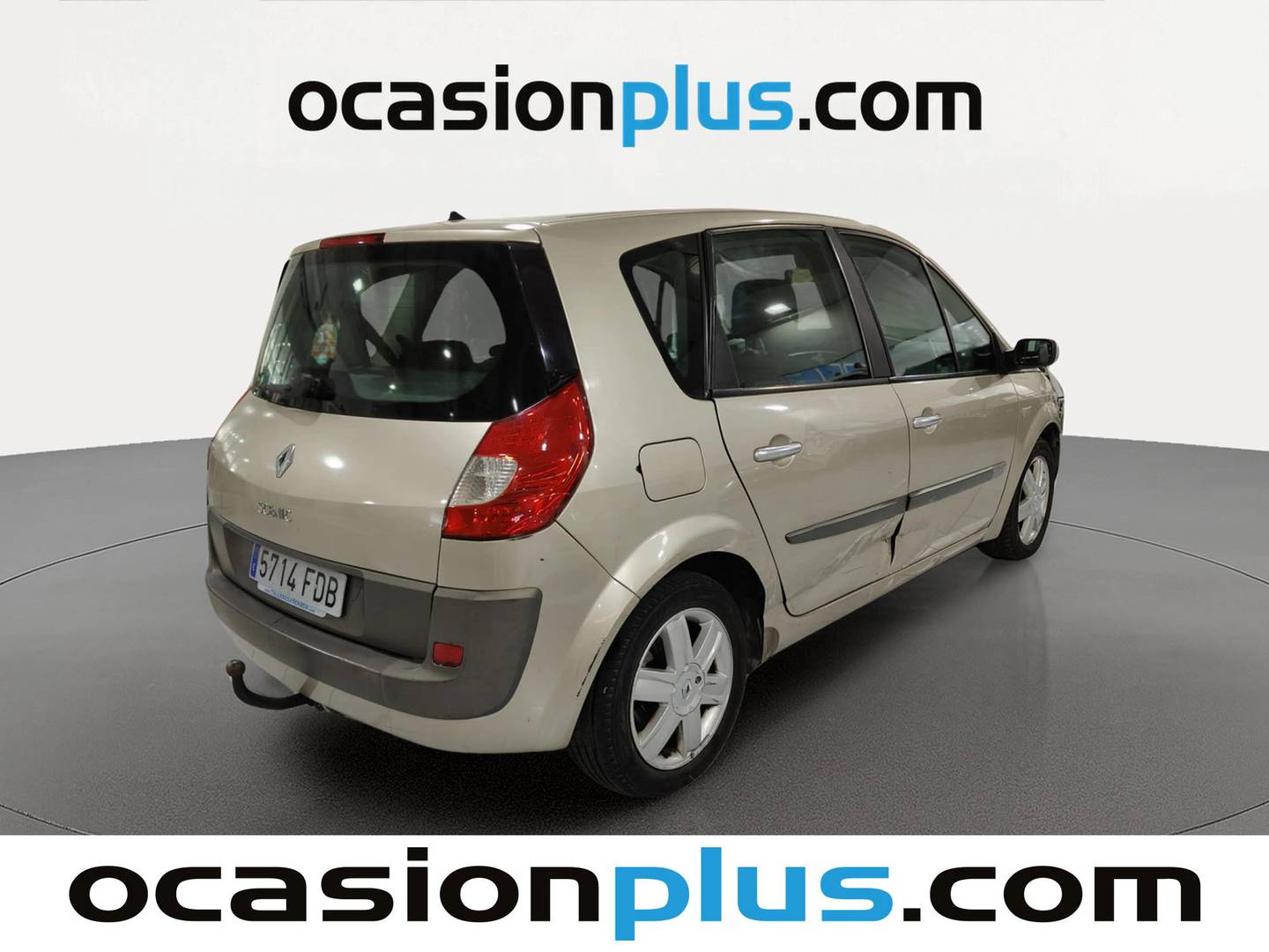 Foto trasera Renault Scénic Renault Scenic Confort Dynamique 1.6 16V (110 CV) derecha