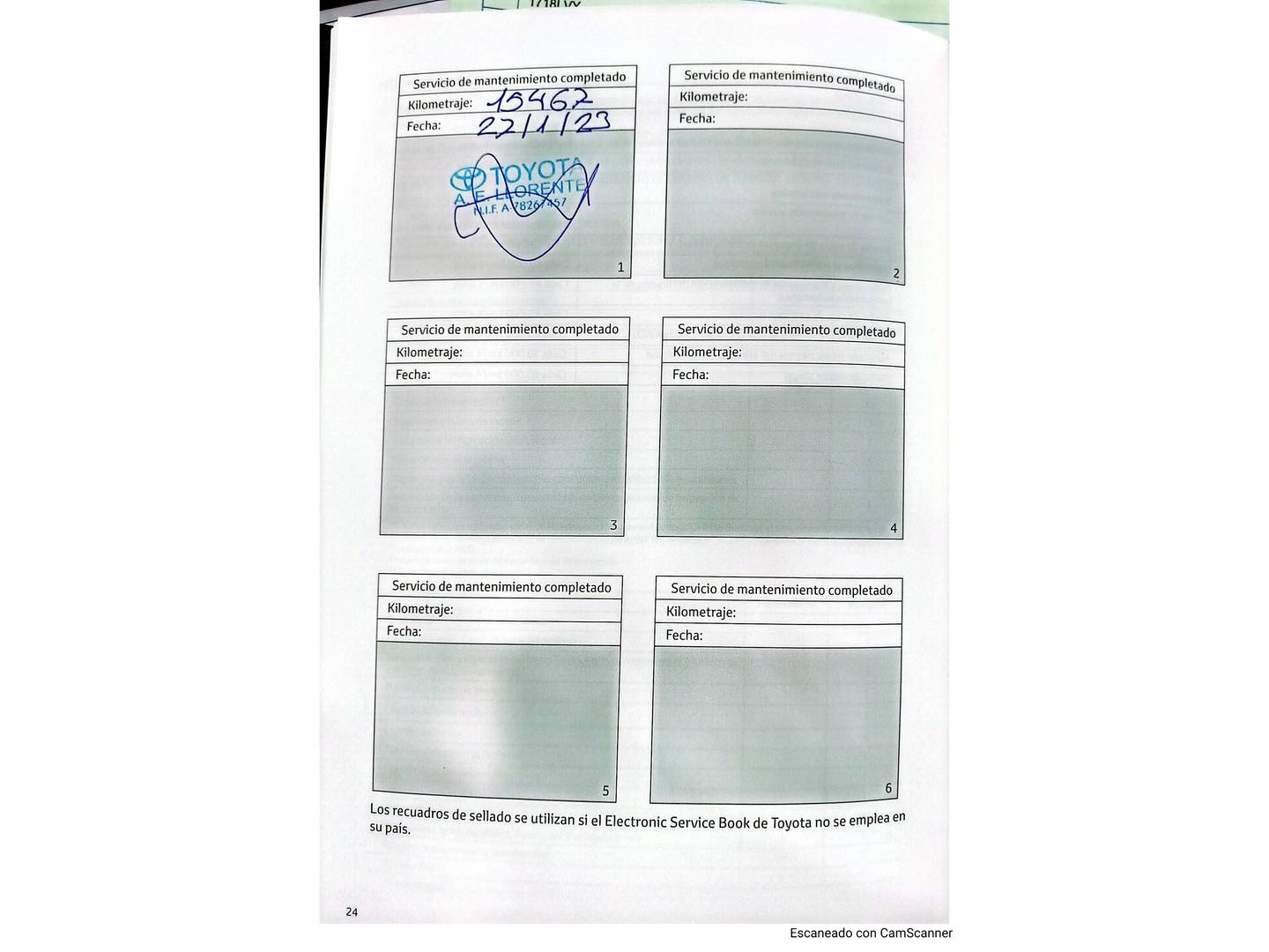 Foto del mantenimiento del Toyota Corolla Toyota Corolla 180H GR-SPORT E-CVT (184 CV)