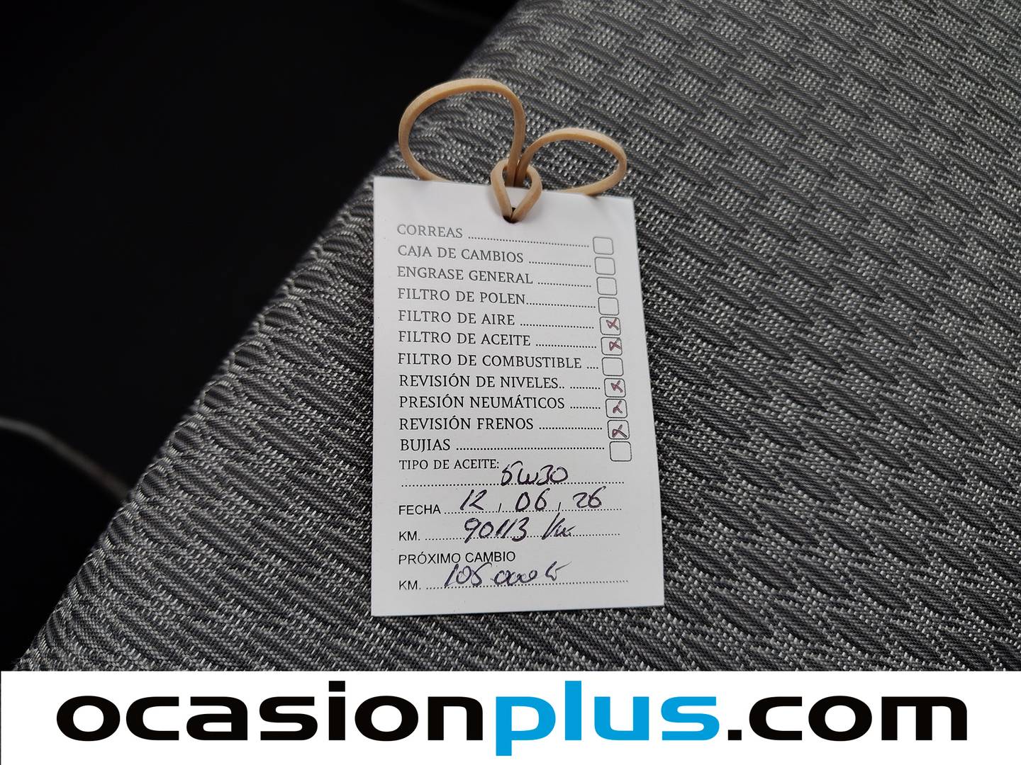 Foto del mantenimiento del Toyota Auris Toyota Auris 140H Hybrid Feel! (136 CV)