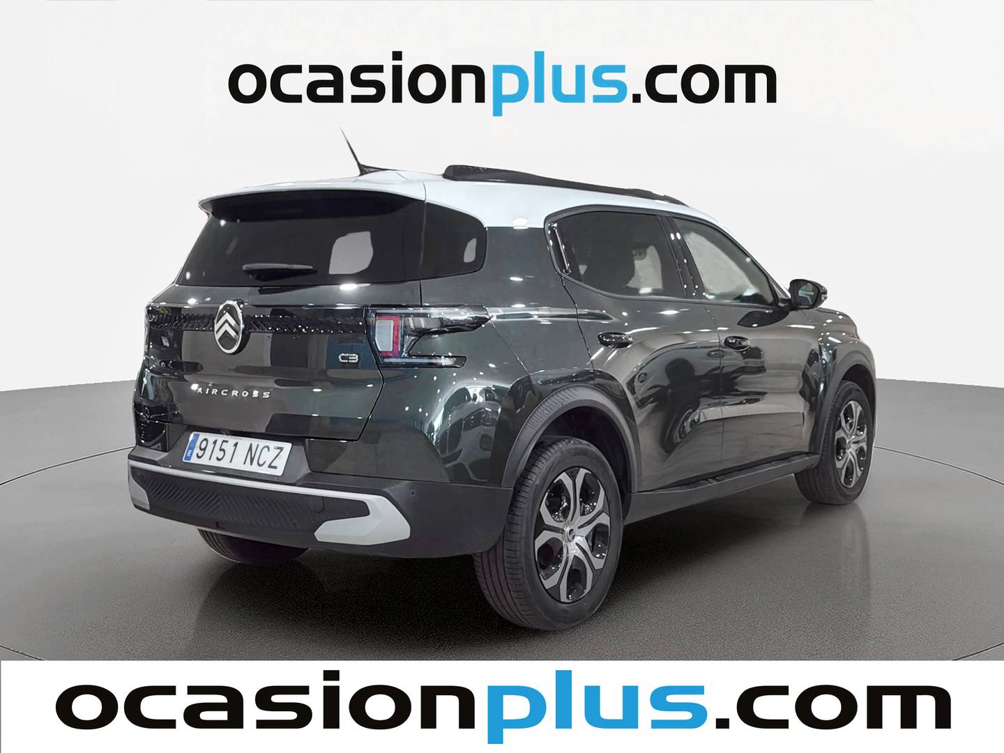 Foto trasera Citroën C3 Aircross Citroën C3 Aircross Hybrid 145 Plus e-DCS6 (145 CV) derecha