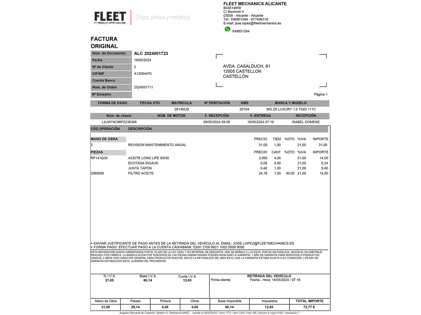 Foto MG ZS MG ZS 1.0T Luxury (111 CV)