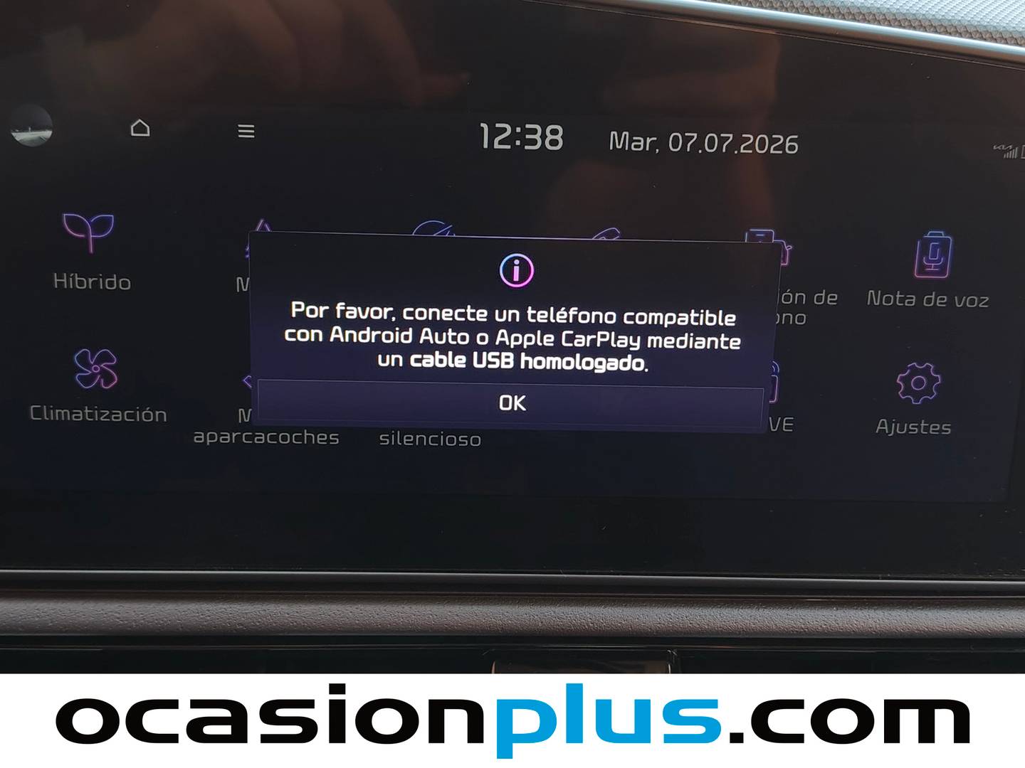 Equipamiento del KIA Niro KIA Niro 1.6 GDi HEV Híbrido Concept (138 CV)