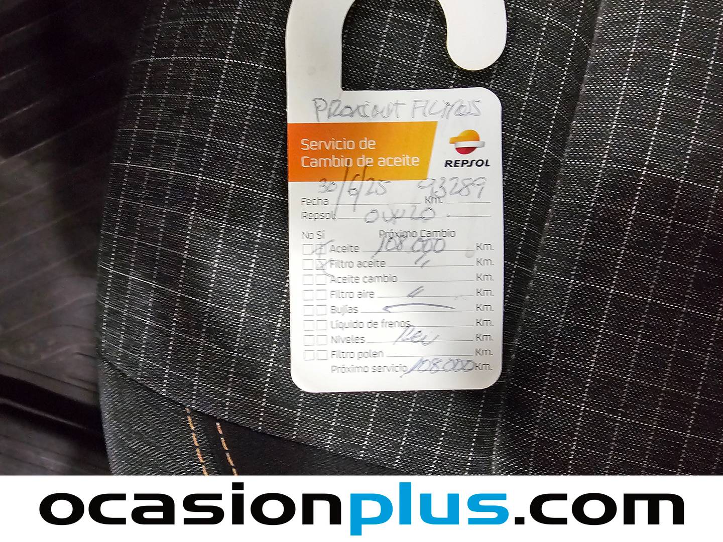 Foto del mantenimiento del Peugeot Rifter Peugeot Rifter BlueHDi 130 GT Line Standard (130 CV)