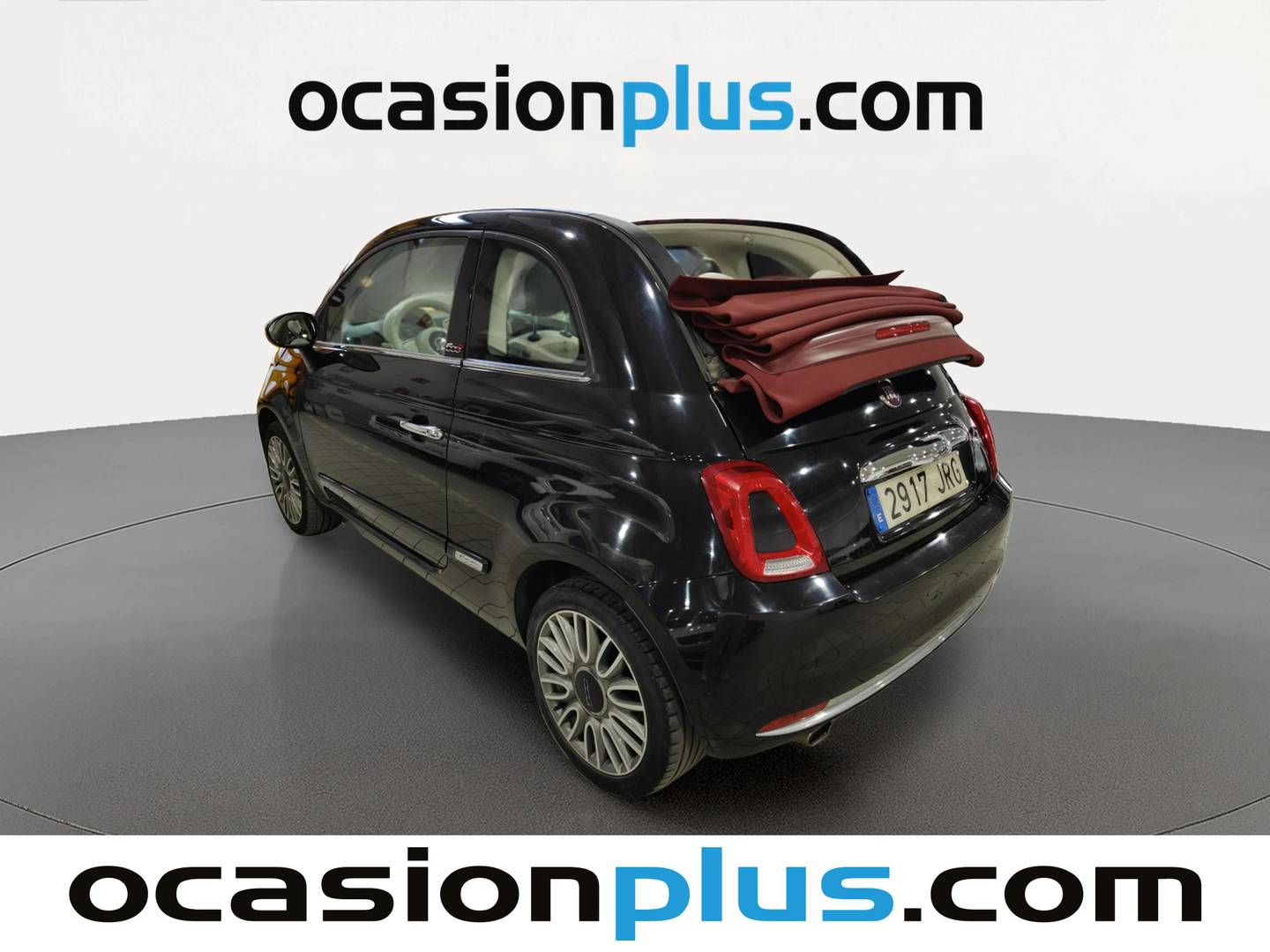 Foto trasera Fiat 500C Fiat 500C 1.2 8v Cabrio Lounge (69 CV) derecha