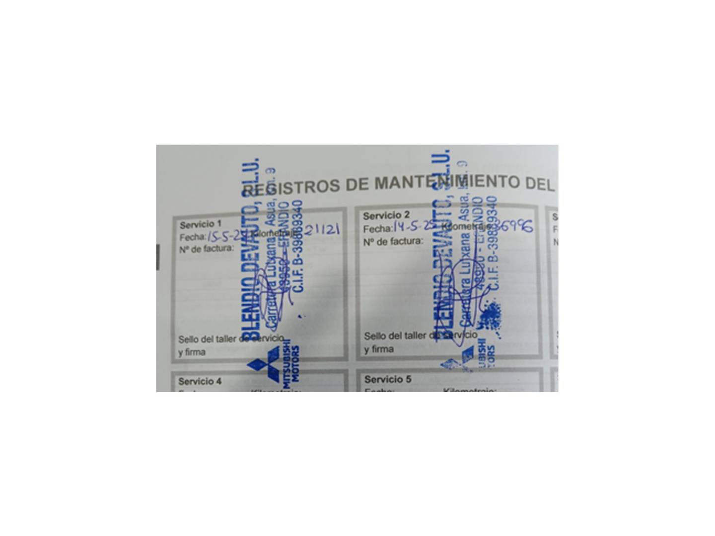 Foto del mantenimiento del Mitsubishi ASX Mitsubishi ASX 160 PHEV Kaiteki (159 CV)