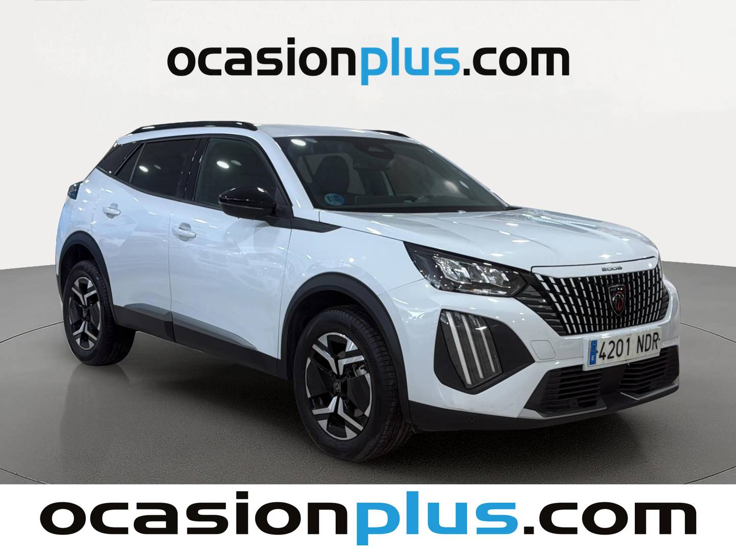 Foto delantera Peugeot 2008 Peugeot 2008 Allure Hybrid eDCS6 (145 CV) derecha