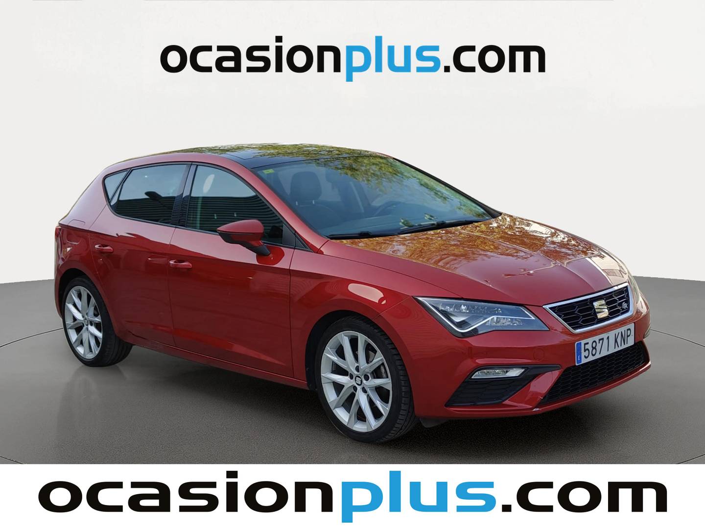 Foto delantera Seat León Seat León 1.4 TSI S&S FR Plus (125 CV) derecha