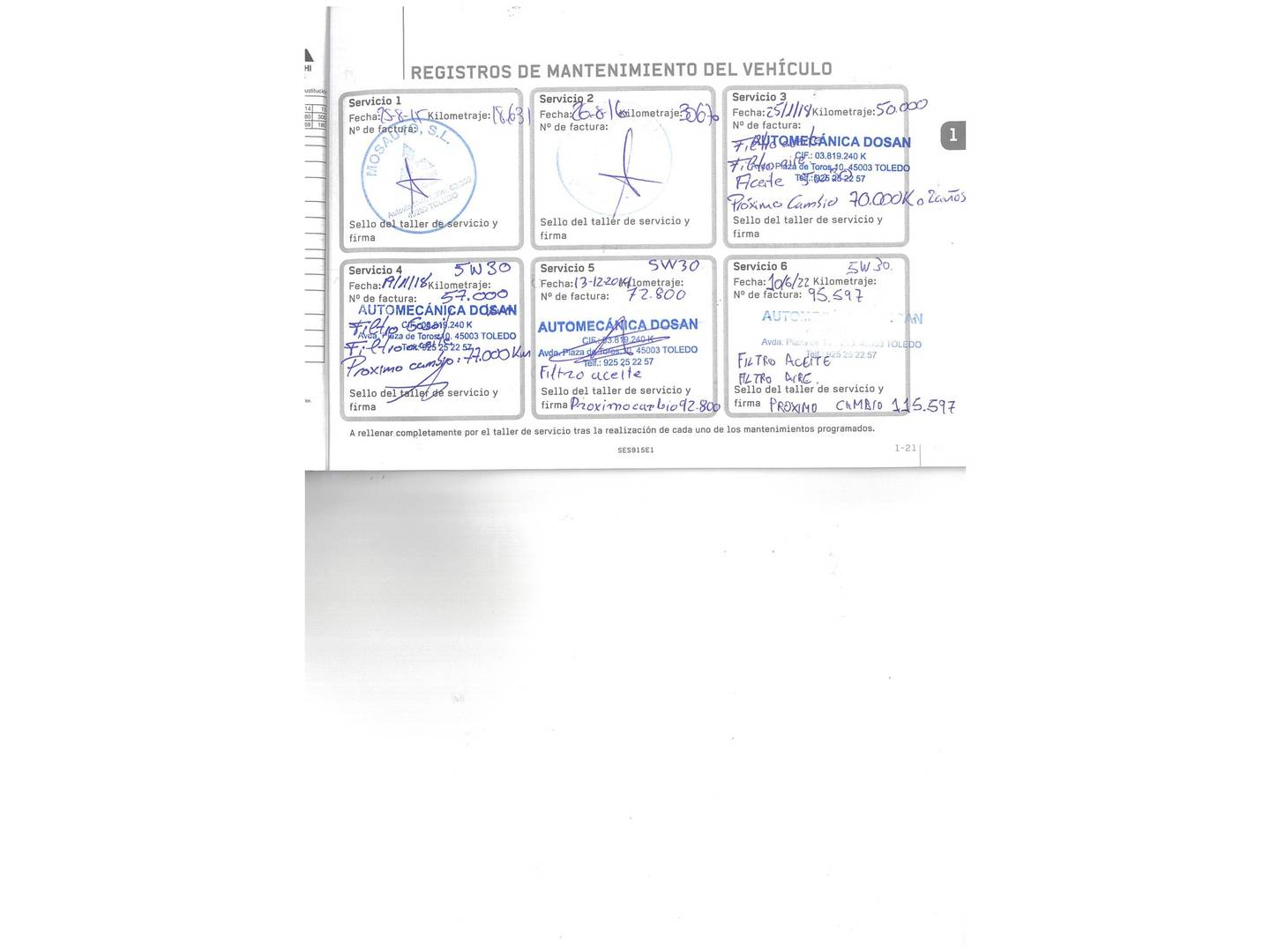 Foto del mantenimiento del Mitsubishi ASX Mitsubishi ASX 180 DI-D Kaiteki (116 CV)