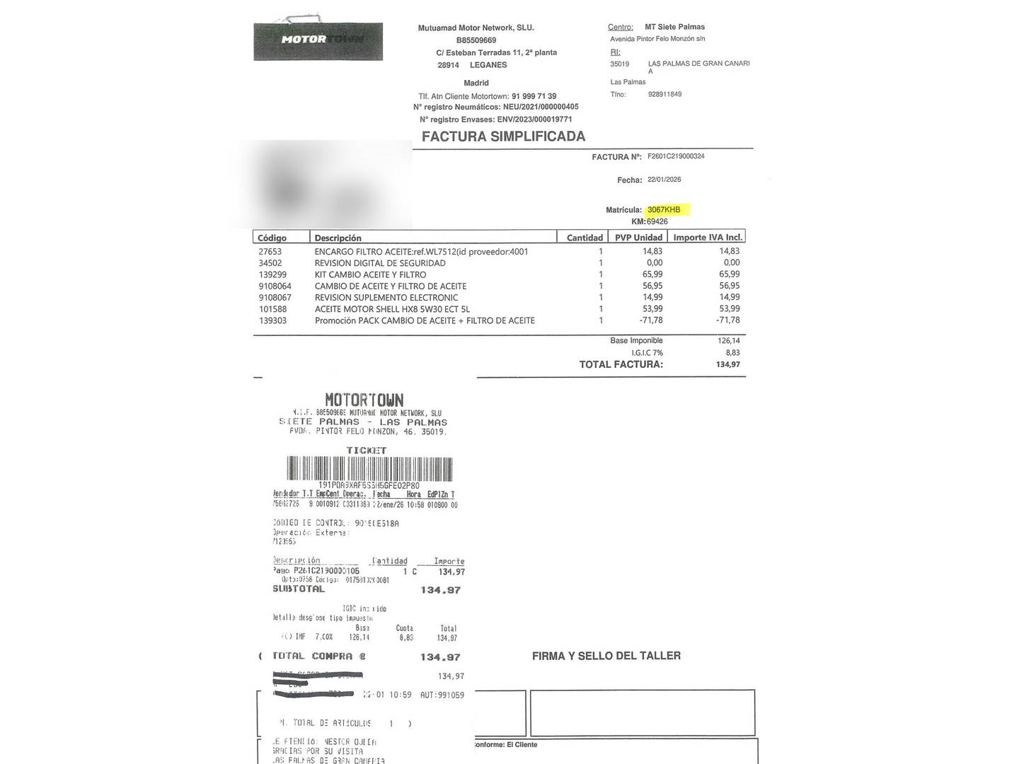 Foto del mantenimiento del KIA Sportage Kia Sportage 1.6 GDi (132CV) Drive 4x2