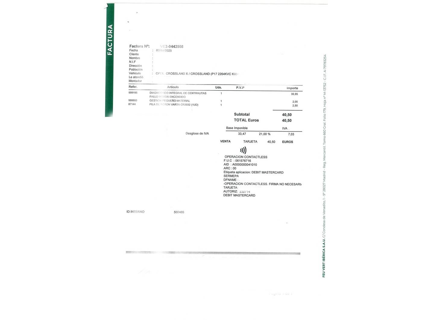 Foto Opel Crossland X Opel Crossland X 1.2 S&S Innovation (110 CV)