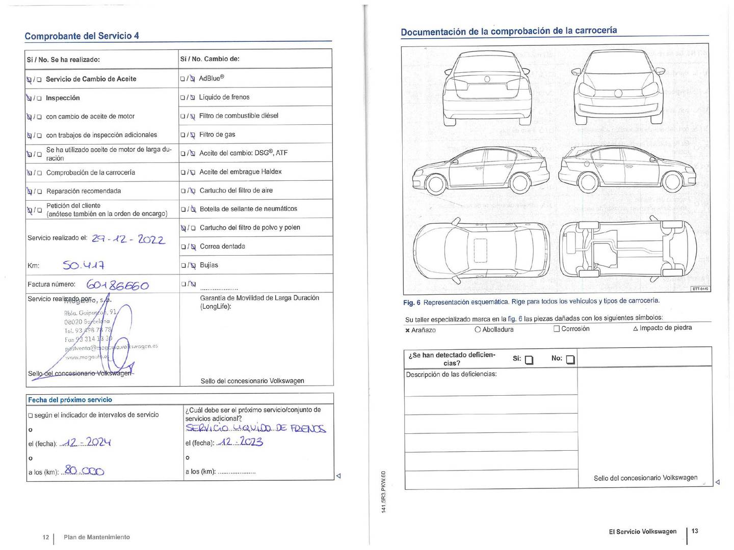 Foto del mantenimiento del Volkswagen Golf Volkswagen Golf Sport 1.6 TDI BMT (105 CV) Pack R-Line