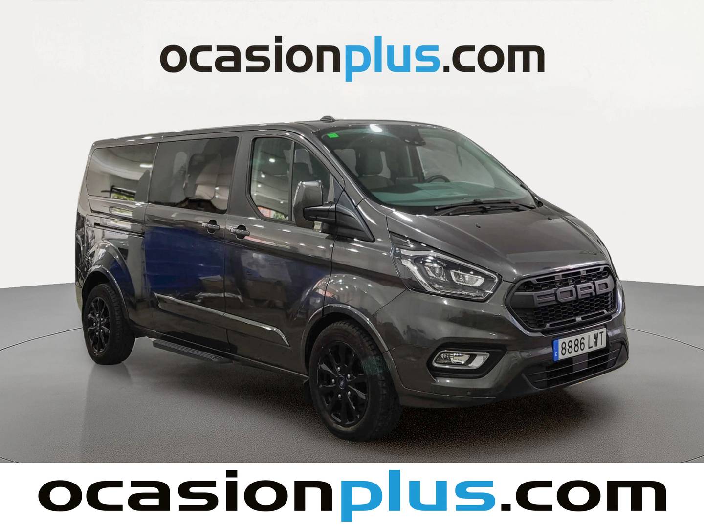 Foto delantera Ford Tourneo Custom Ford Tourneo Custom 2.0 Ecoblue Hybrid L2 Titanium (185 CV) 8 Plazas derecha