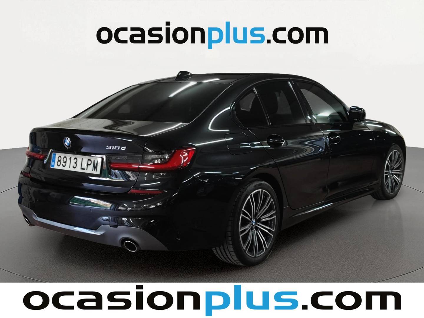 Foto trasera BMW Serie 3 BMW Serie 3 318d (150 CV) Pack M derecha