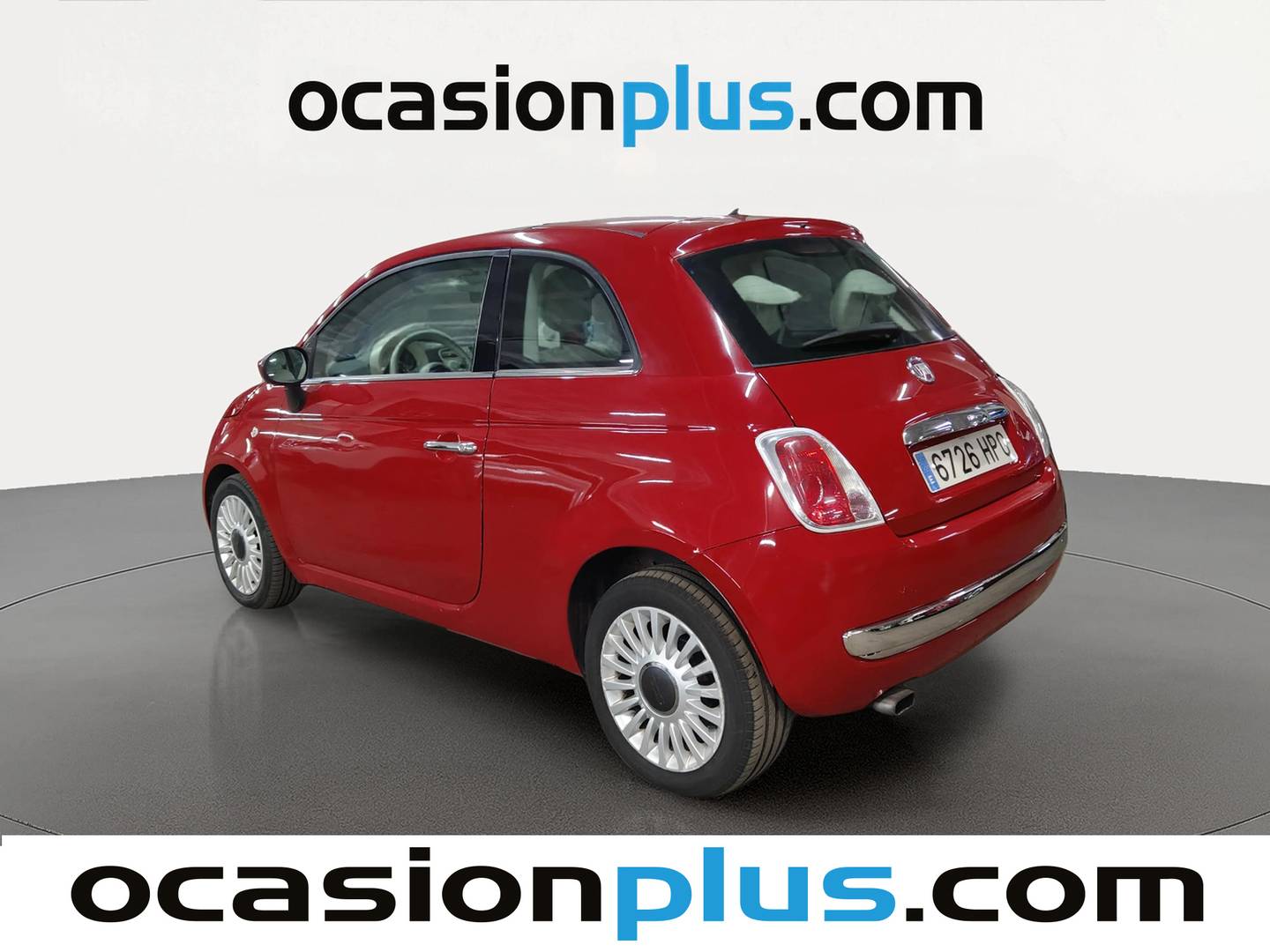 Foto trasera Fiat 500 Fiat 500 0.9 Turbo TwinAir Lounge (85 CV) derecha
