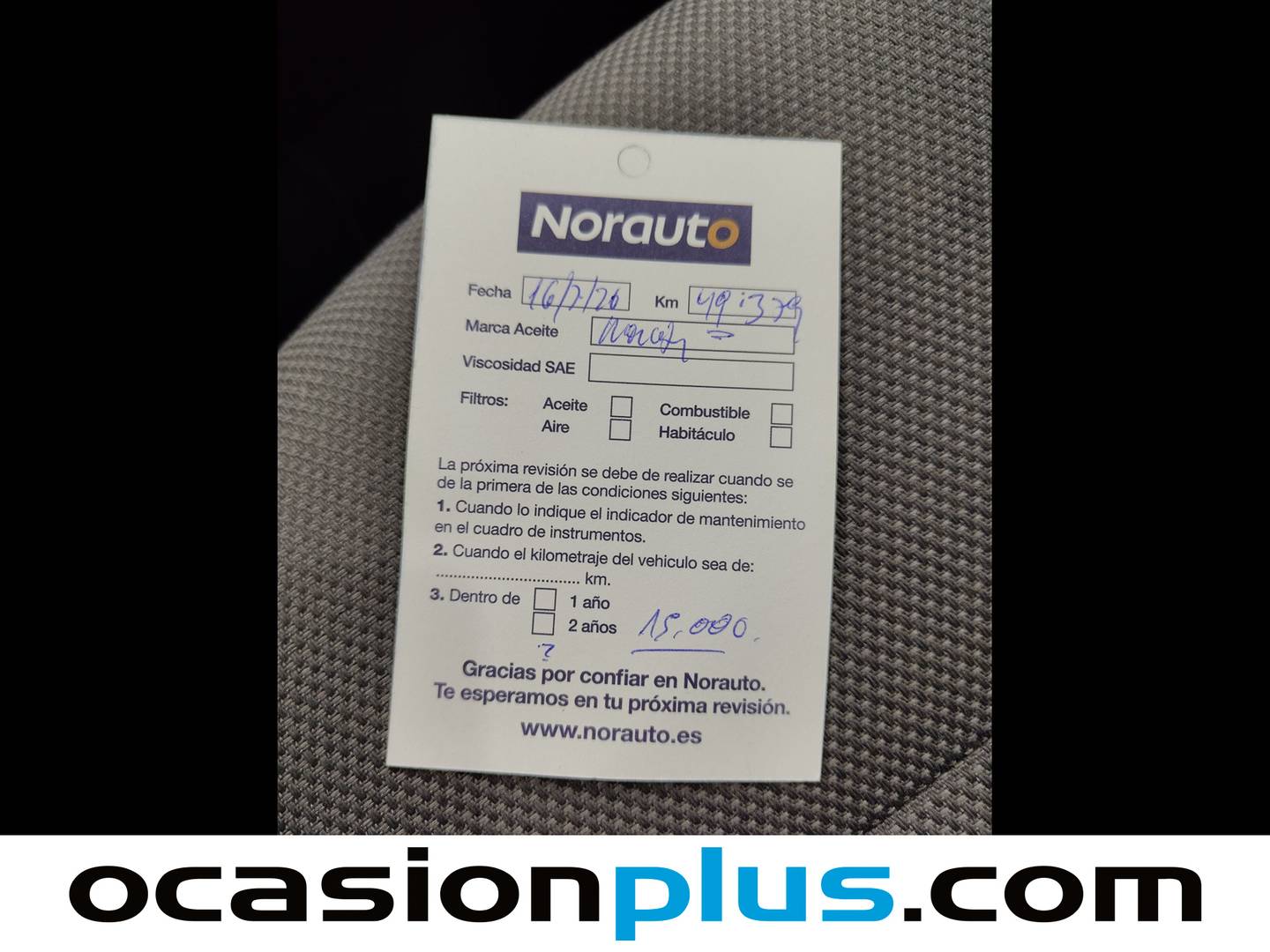 Foto del mantenimiento del Hyundai i20 Hyundai i20 1.2 MPI Essence (75 CV)
