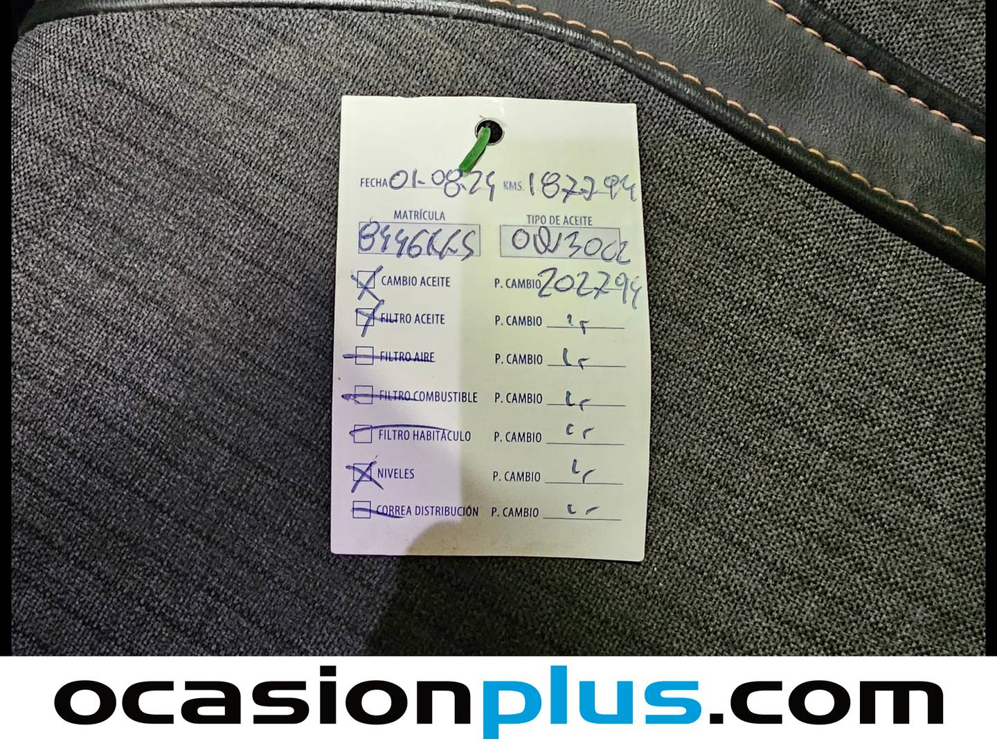 Foto del mantenimiento del Peugeot 5008 Peugeot 5008 BlueHDI 150 GT-Line S&S (150 CV)