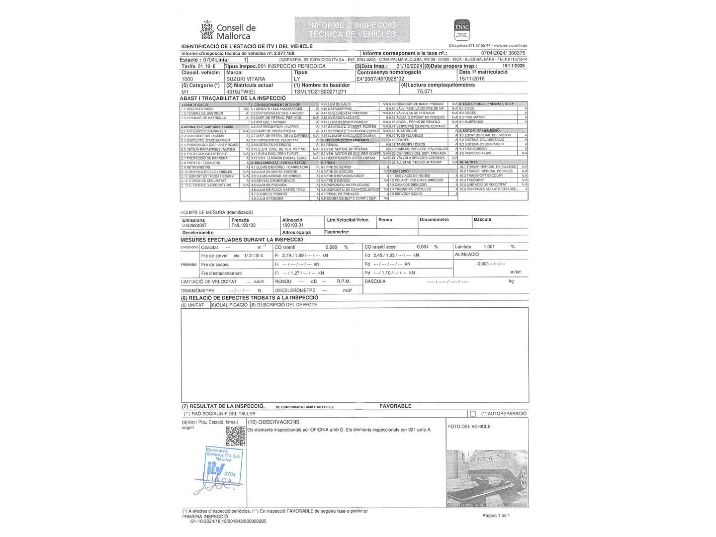 Suzuki Vitara Suzuki Vitara 1.6 VVT GLX (120 CV) de segunda mano