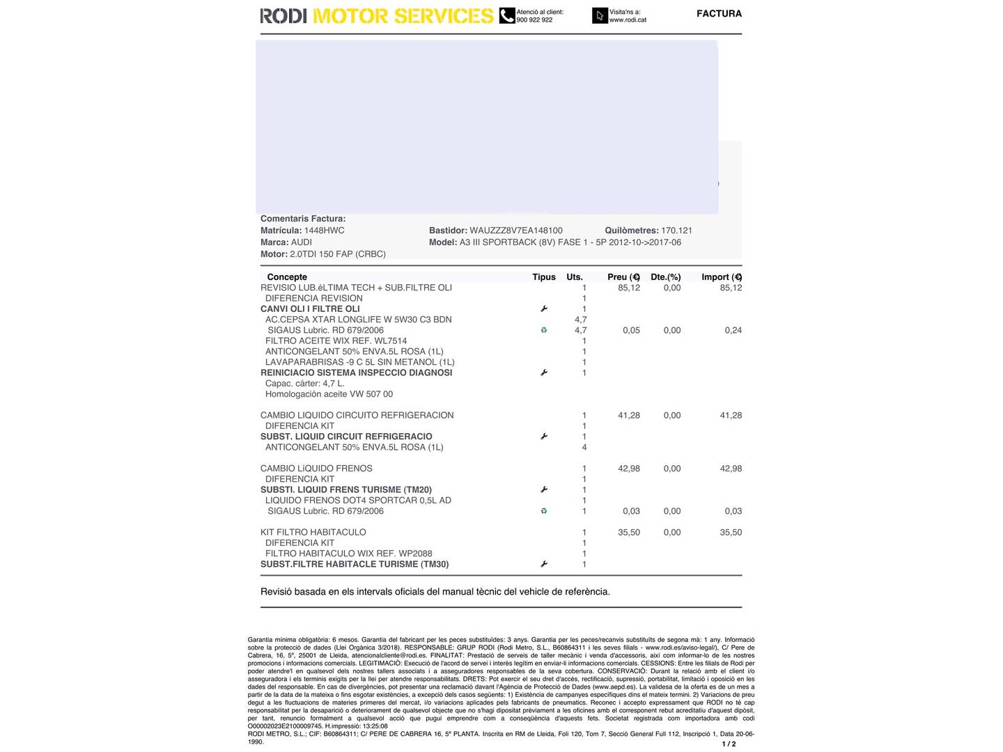 Foto Audi A3 Audi A3 Sportback Sportback 2.0 TDI Attracted 150cv