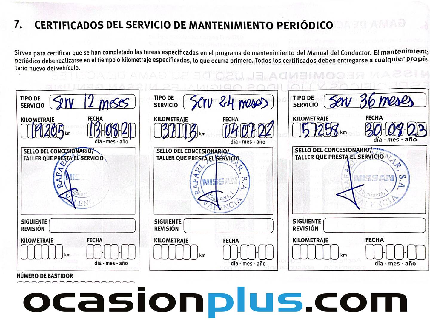 Foto del mantenimiento del Nissan JUKE Nissan Juke DIG-T N-Connecta 4x2 DCT (117 CV)