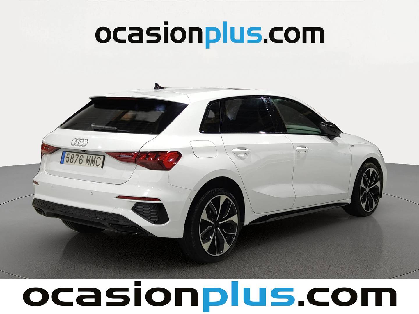 Foto trasera Audi A3 Audi A3 Sportback S line 35 TDI (150 CV) S tronic izquierda